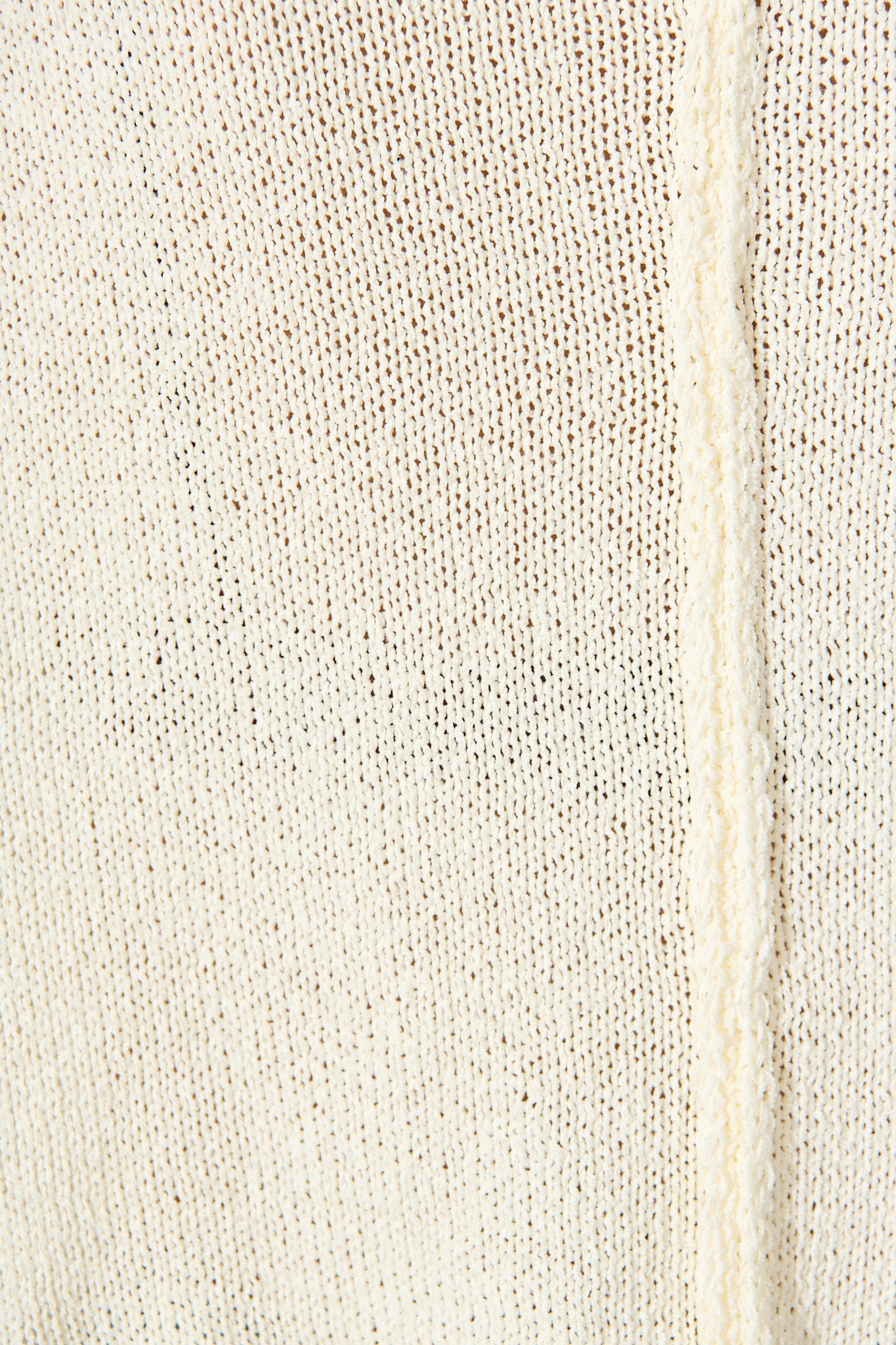 Vancouver Knit in Cream Cotton Blend