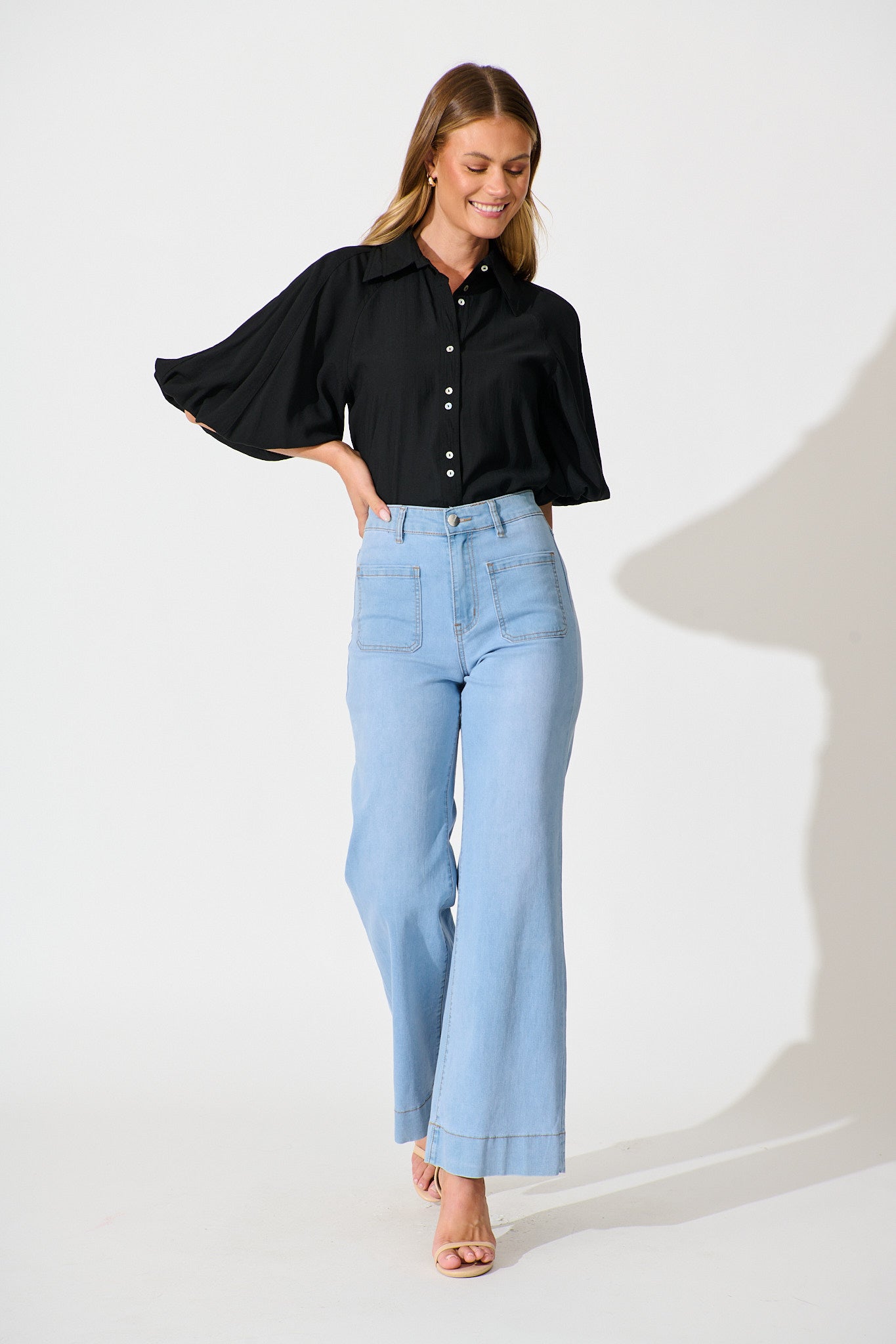 Porcia Shirt in Black