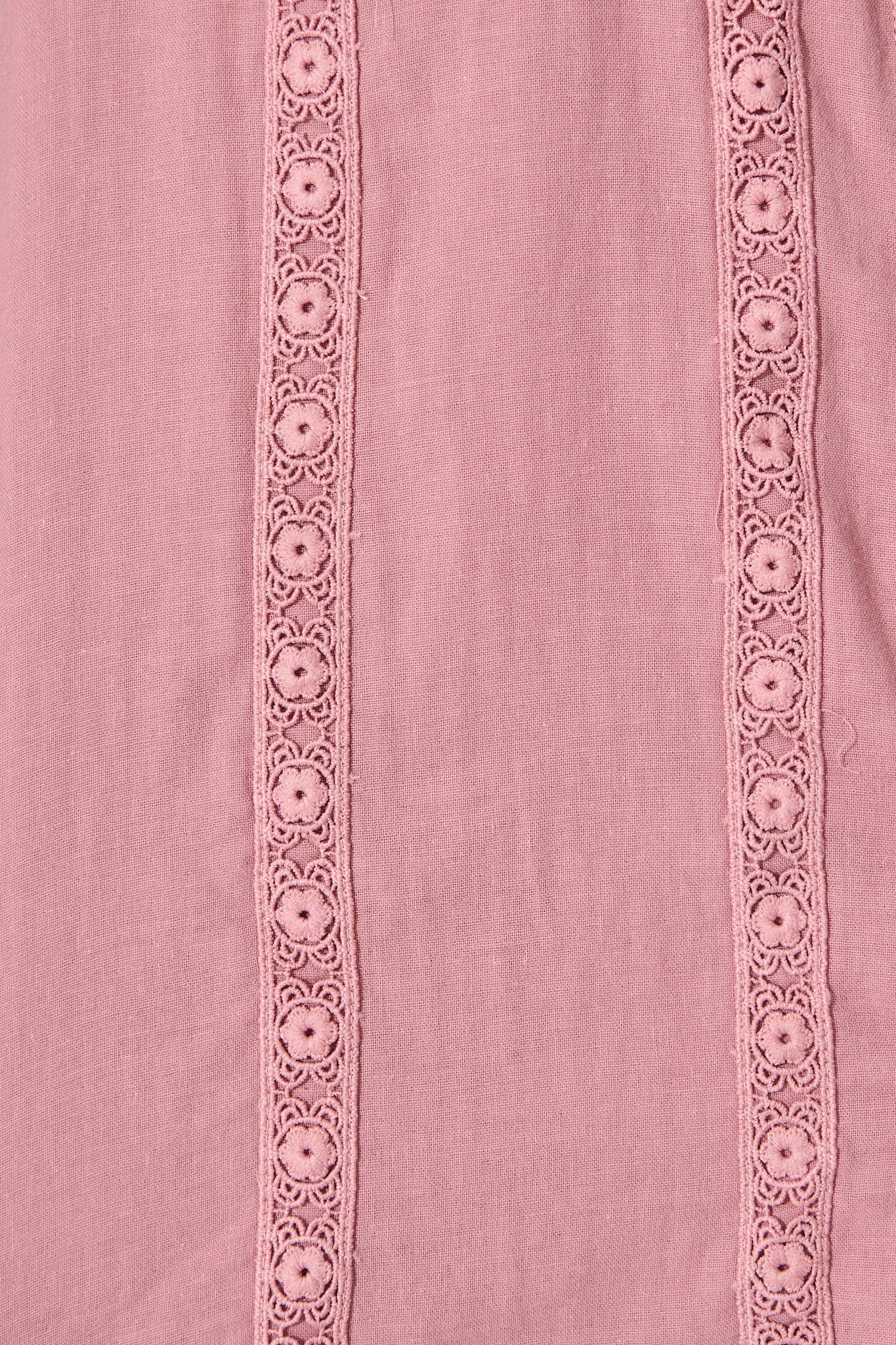 Conversations Top in Dusty Rose Cotton