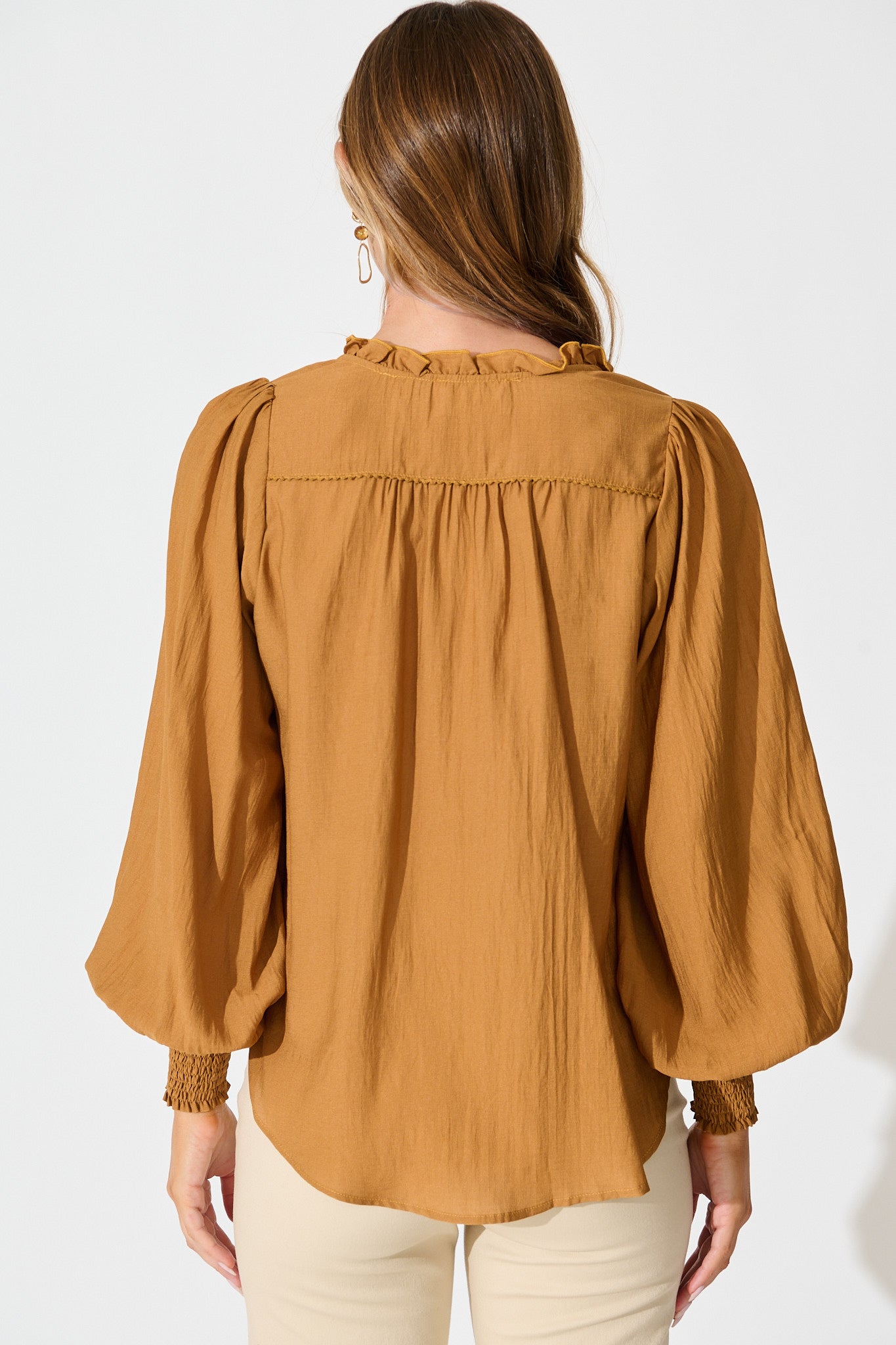 Solara Top in Tan