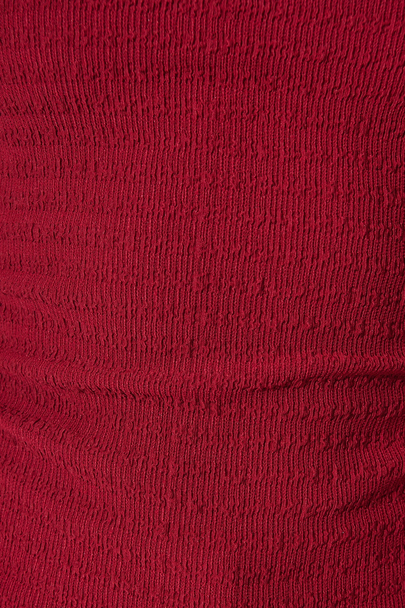 Alma Top in Wine Textured Jersey