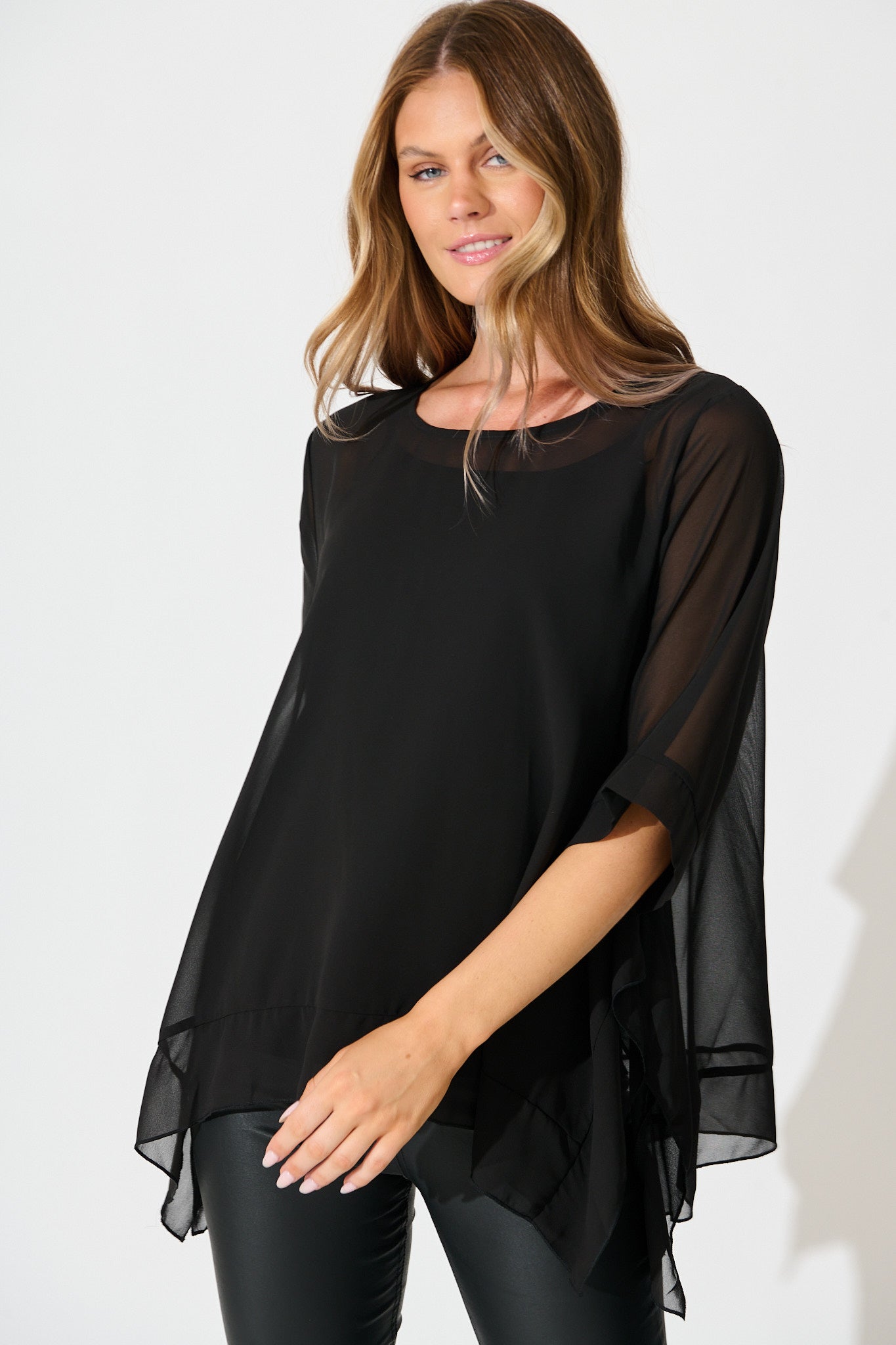 Good Decisions Top in Black