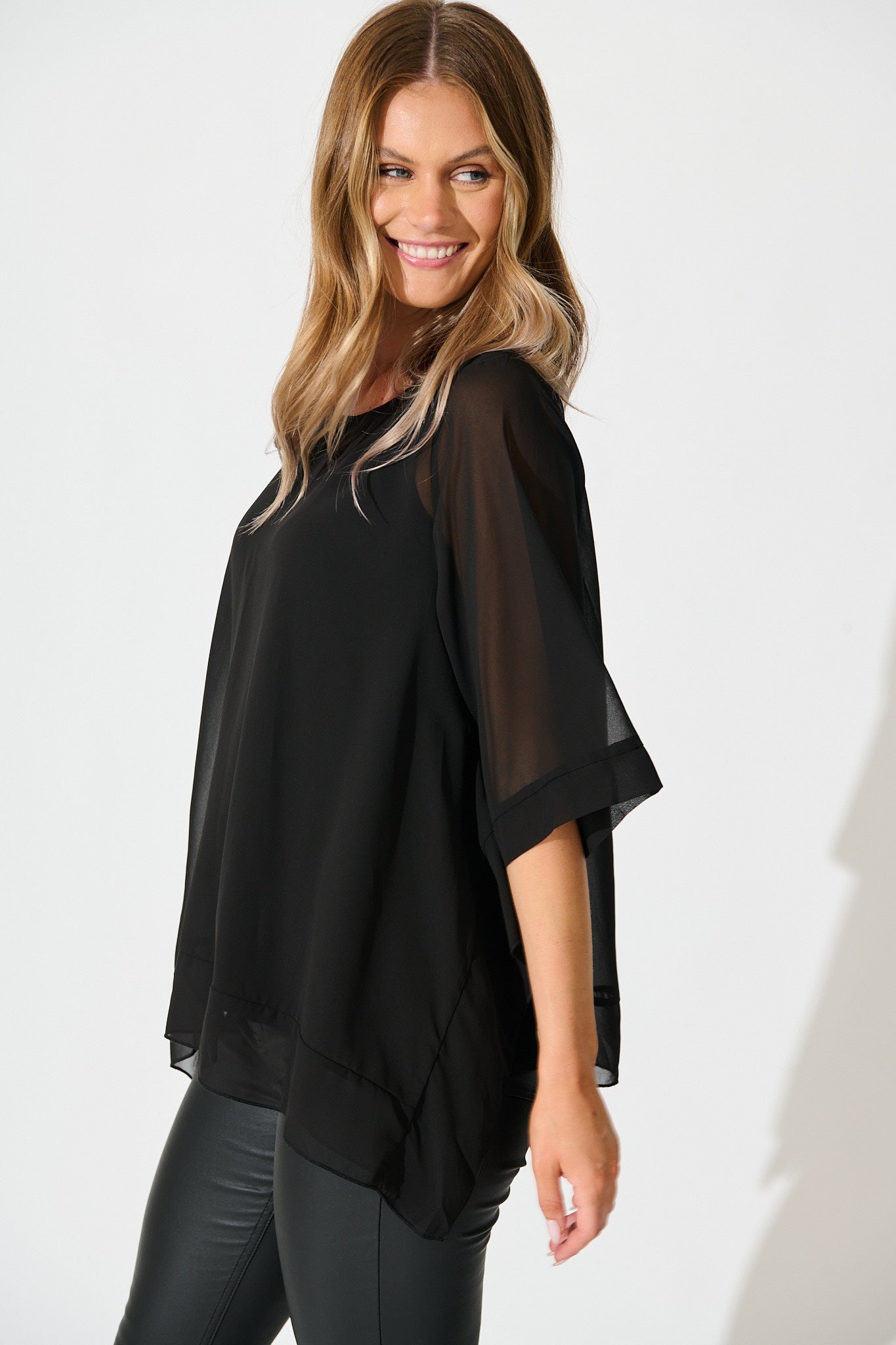 Good Decisions Top in Black