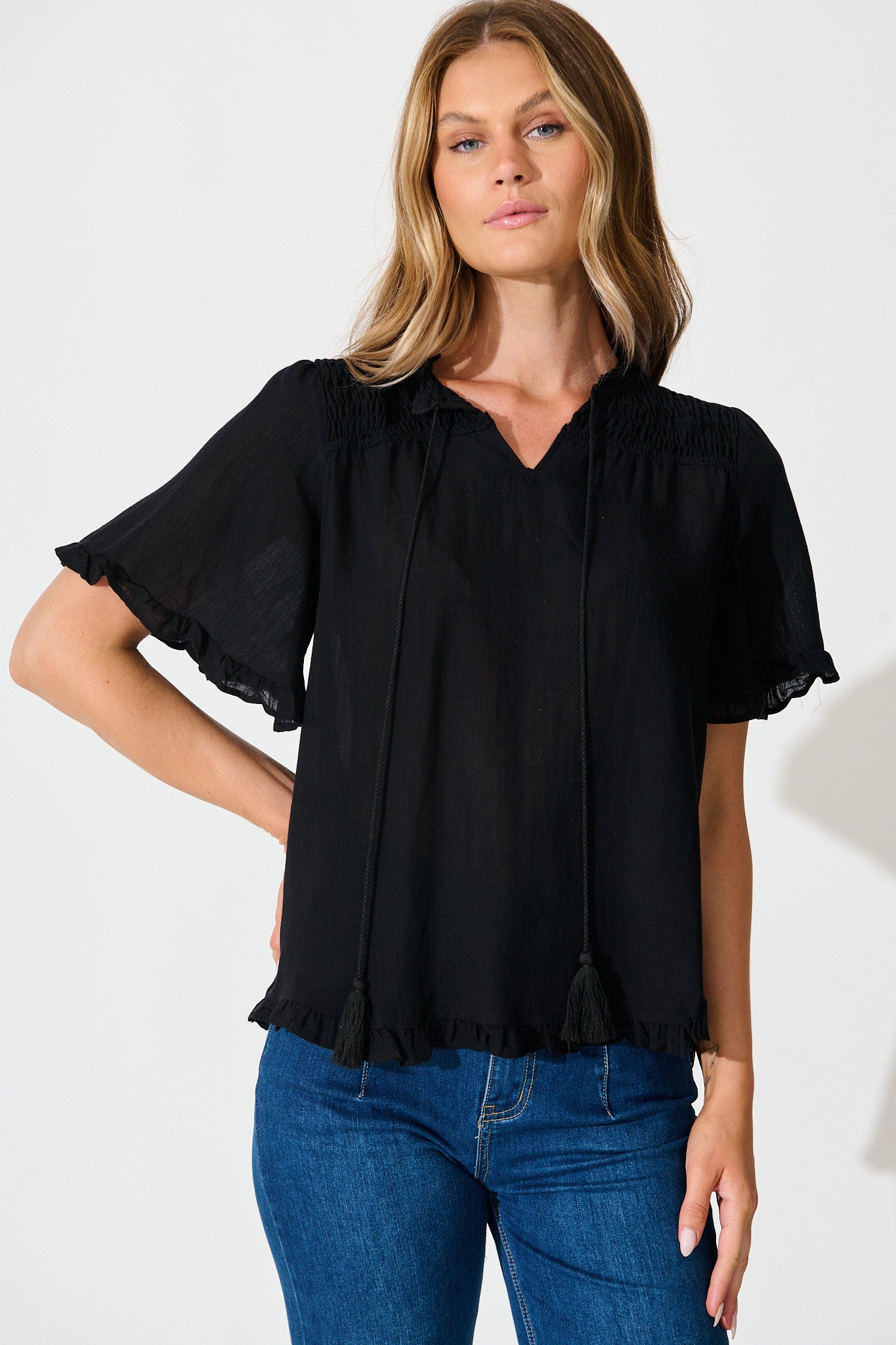 Natalie Top in Black
