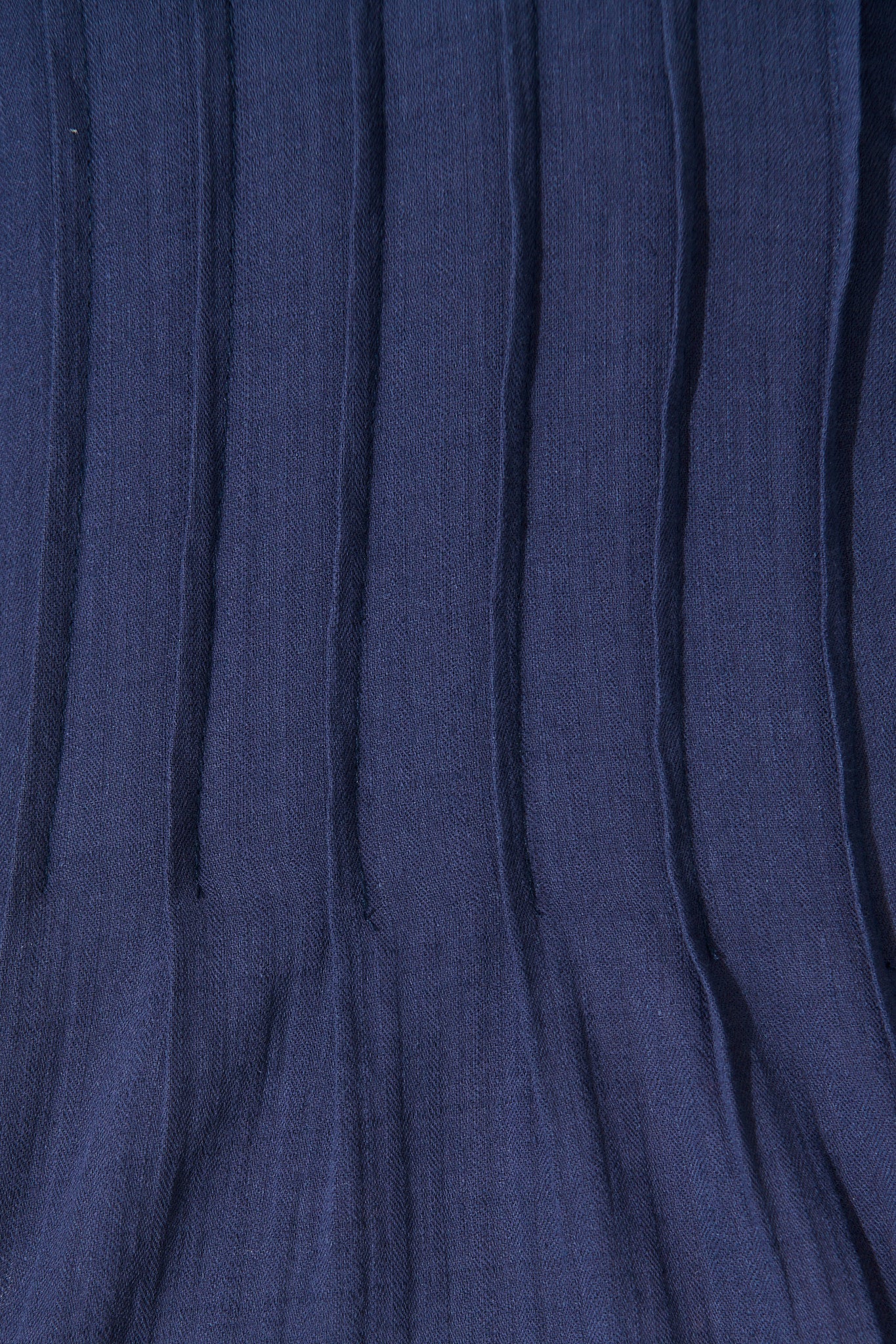 Kalina Top in Navy Cotton