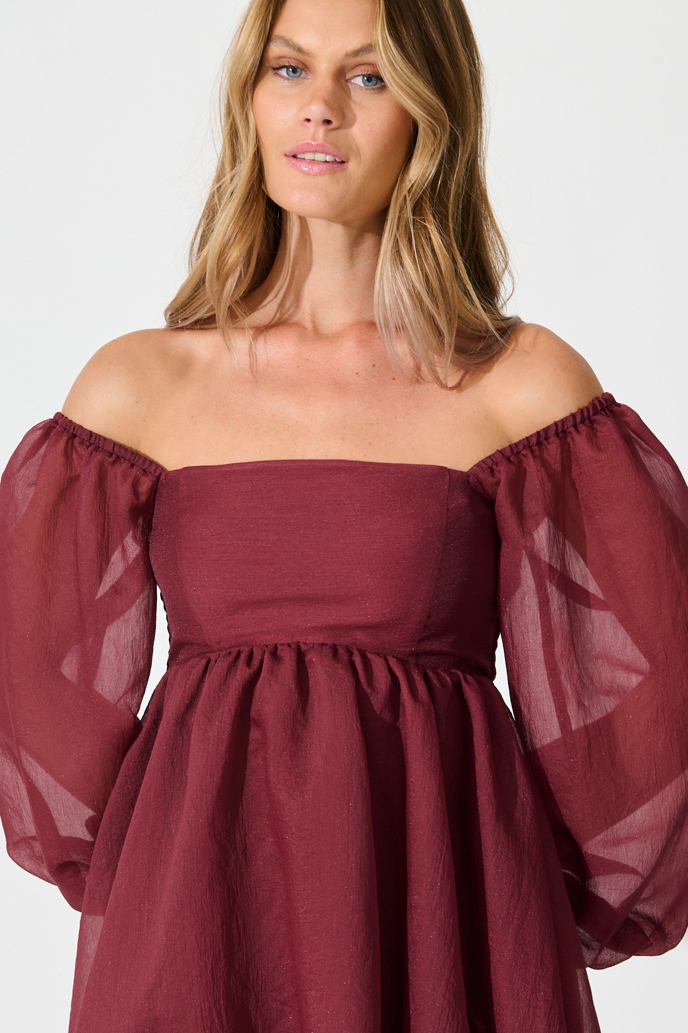 Seduction Dress in Wine