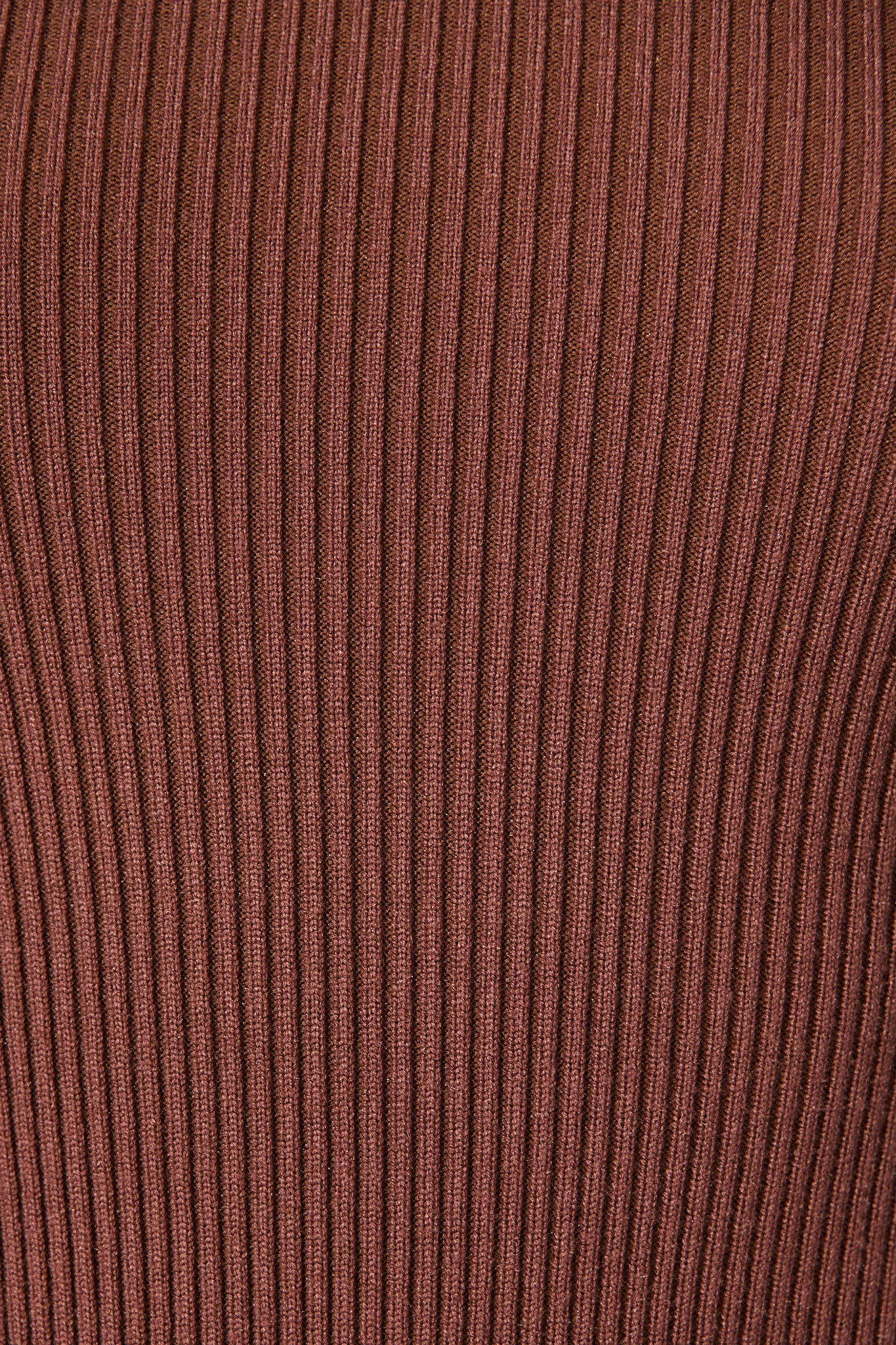 High Drama Knit Bodysuit in Chocolate