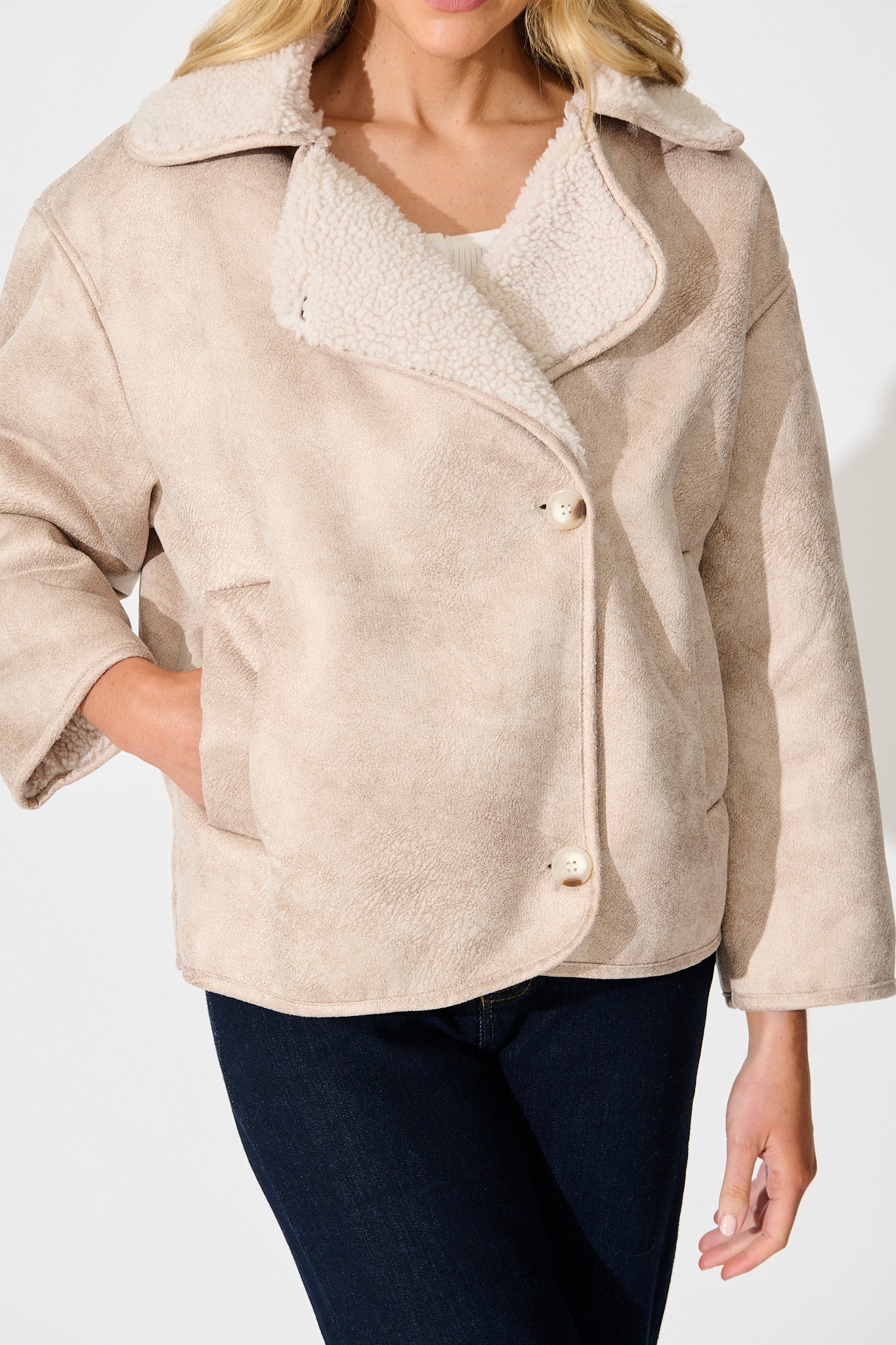 Cloud Nine Jacket in Beige