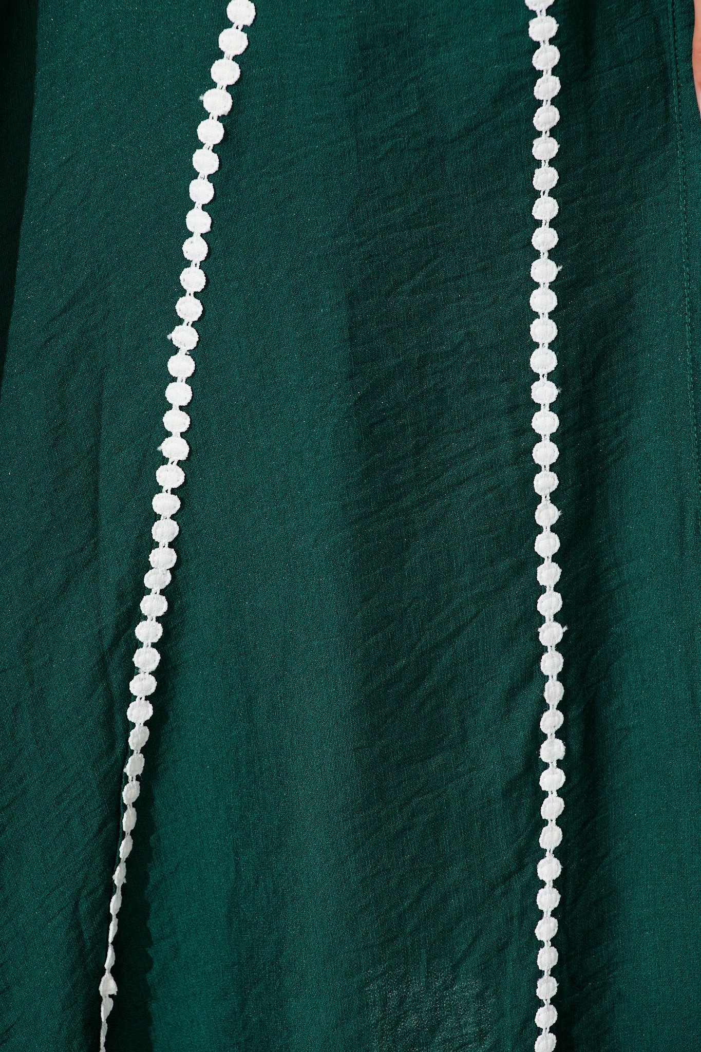 Lovingly Maxi Shirt Dress In Emerald Green