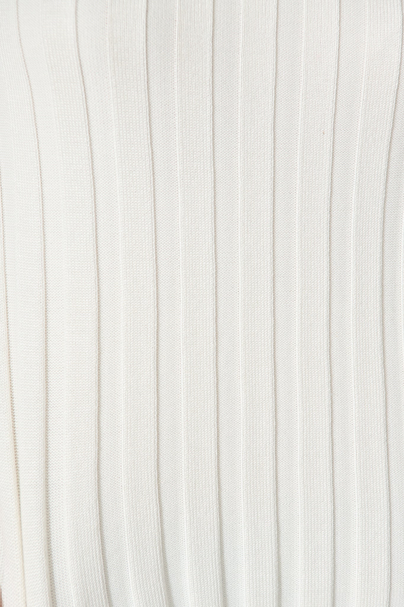 Echoes Knit Top in White