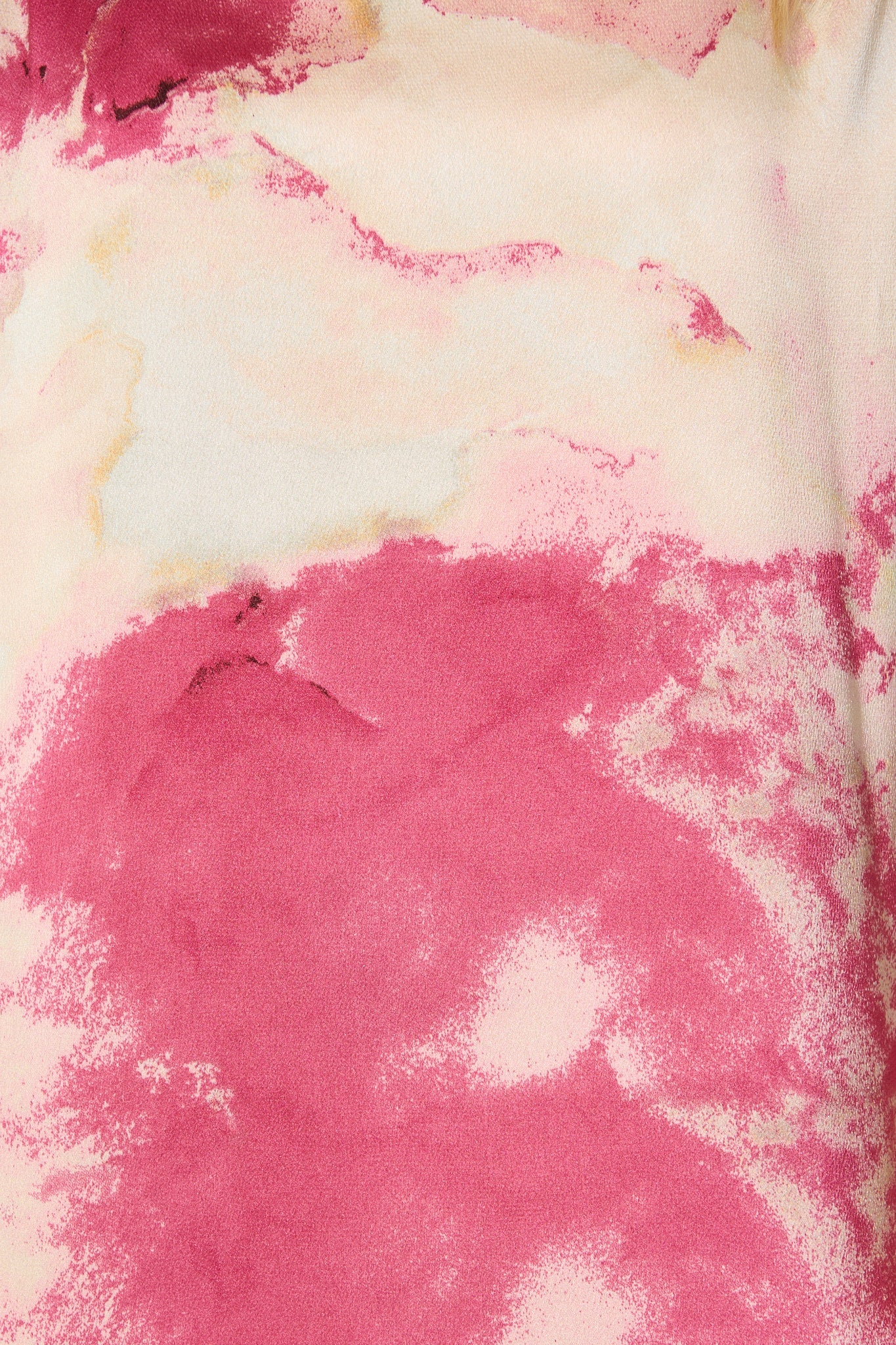 Rejina Top in Magenta Watercolour Satin