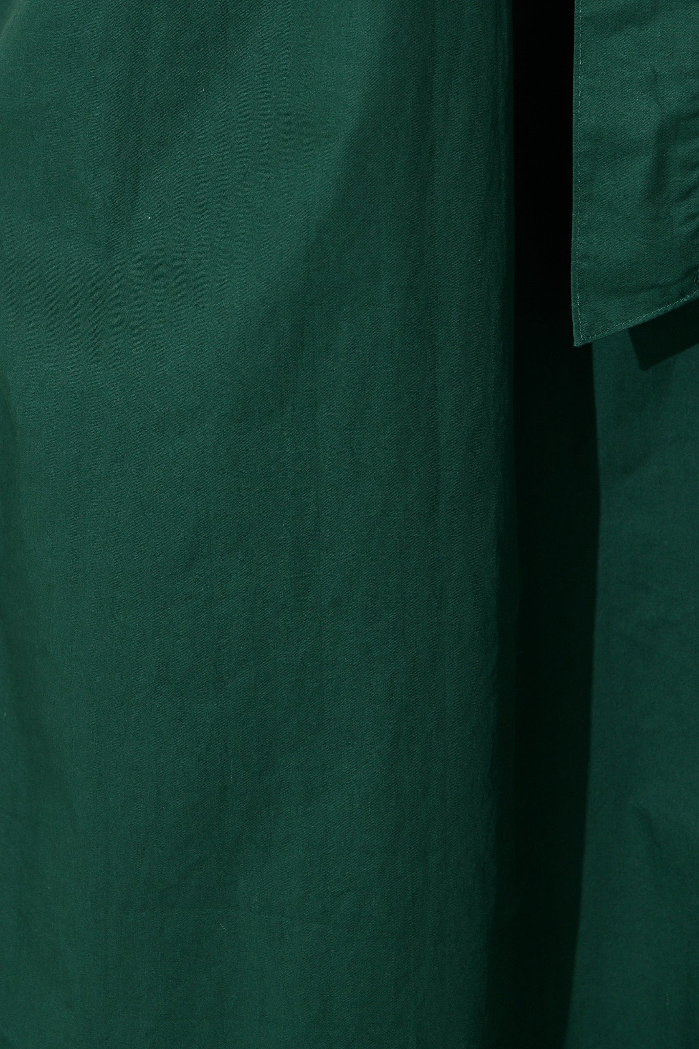 Ellery Midi Dress in Emerald Cotton