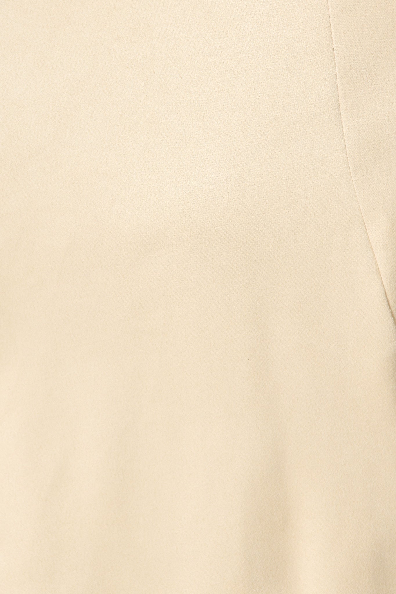 Kylah Waterfall Jacket in Beige Suedette