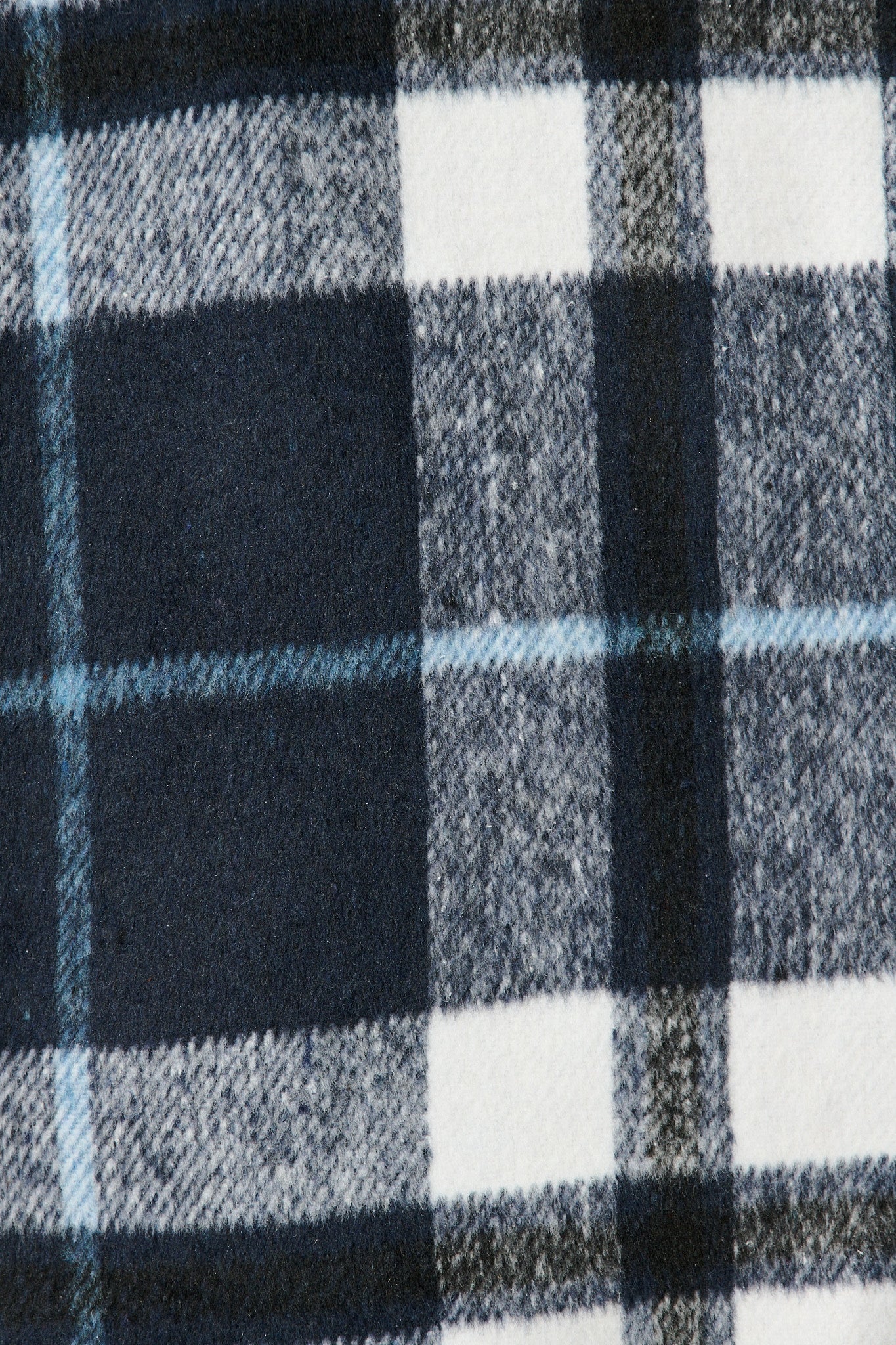 Ursula Shacket in Navy Check