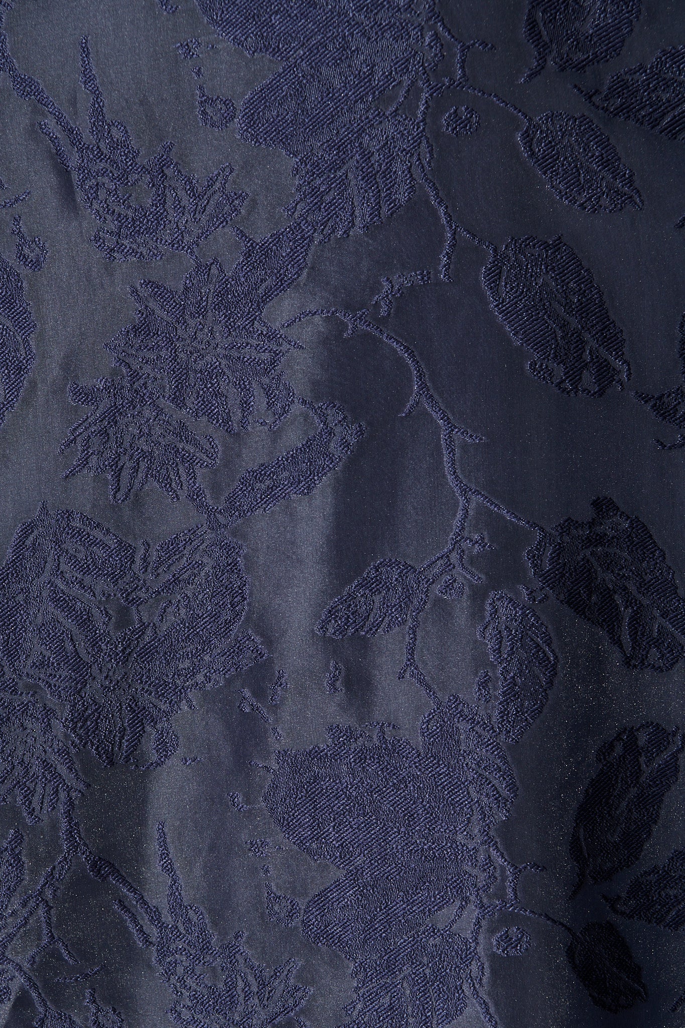 Opulence Midi Dress in Navy Floral Organza