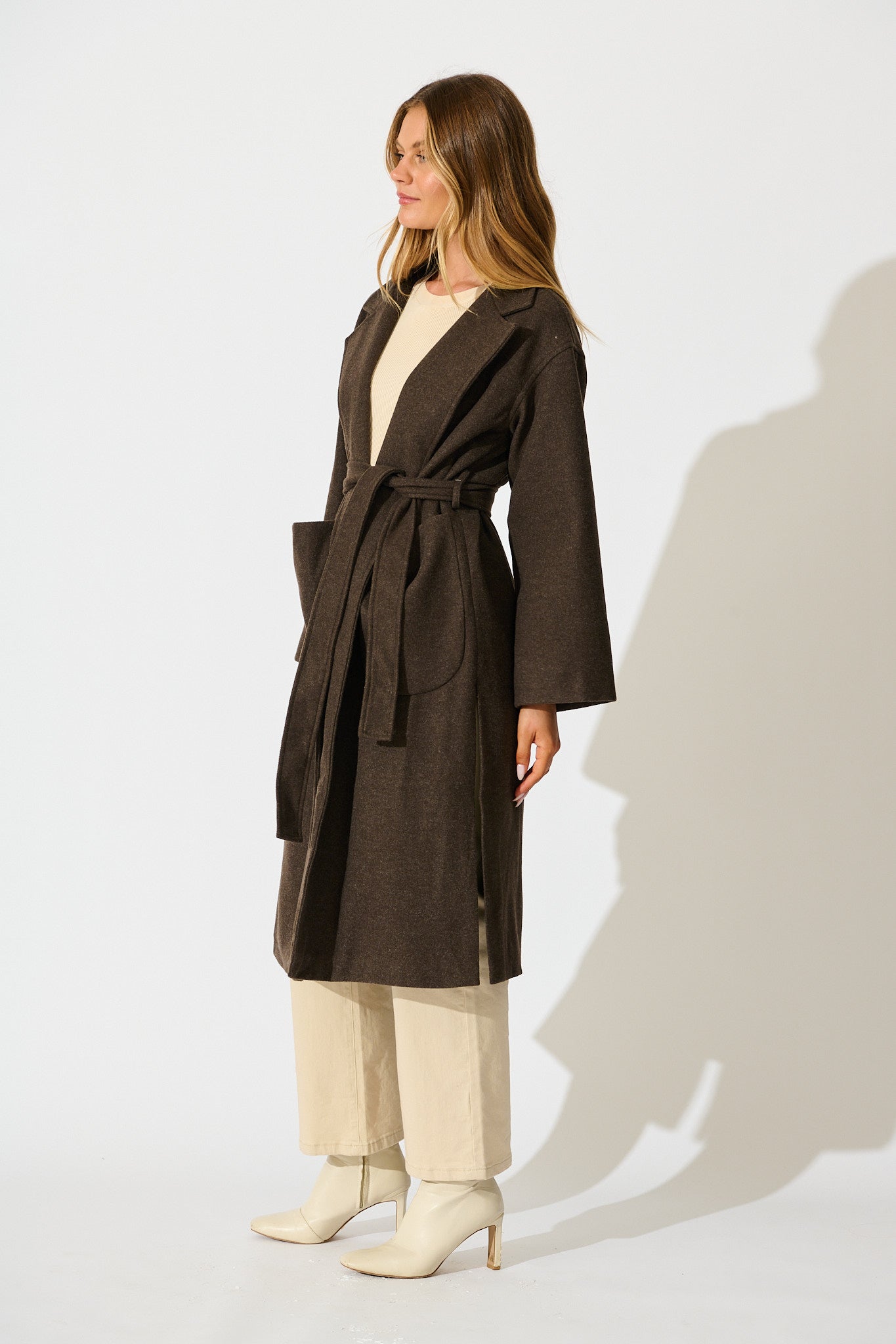 Sonata Coat in Chocolate