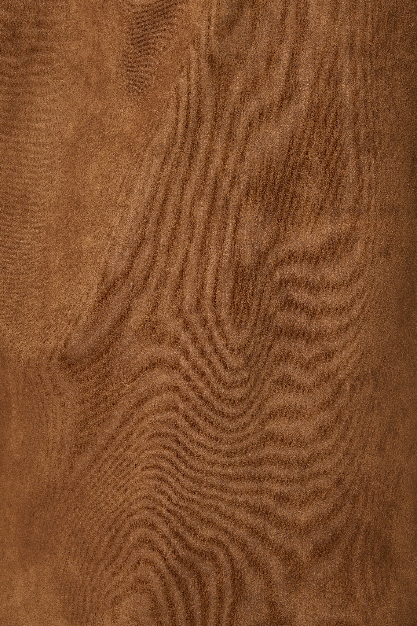 Valley Escape Trench Coat in Brown Suedette