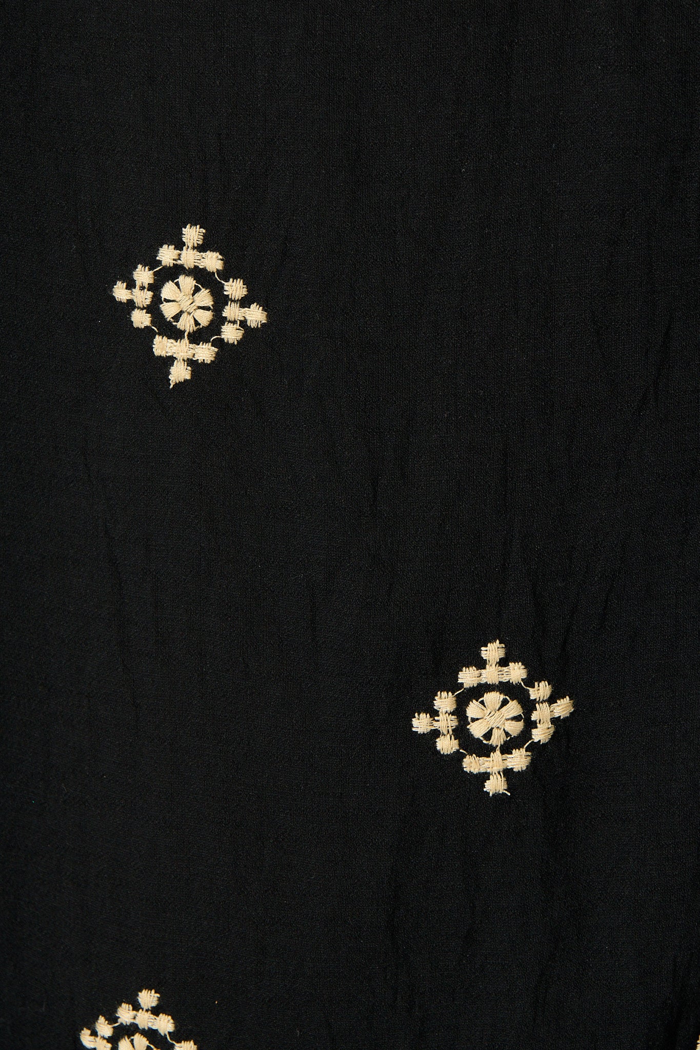 Katana Pant in Black Embroidery