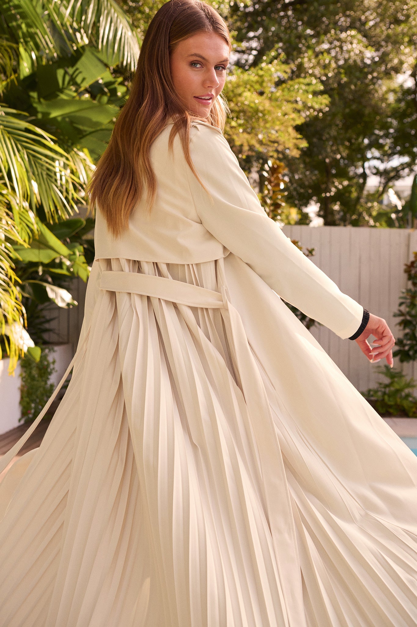 Captivating Trench Coat in Beige