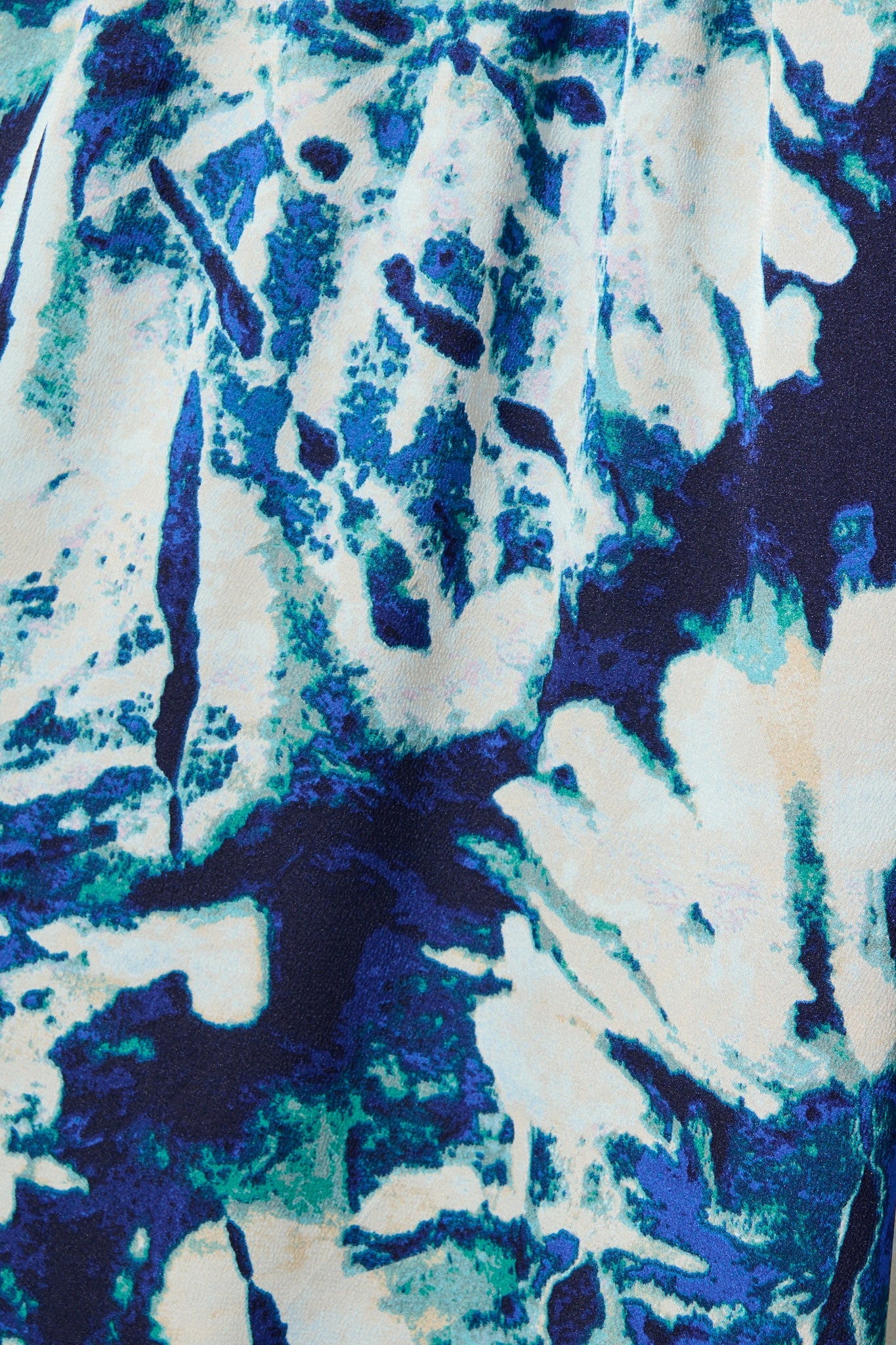 Lost In Wonderland Maxi Dress in Cream with Navy Satin