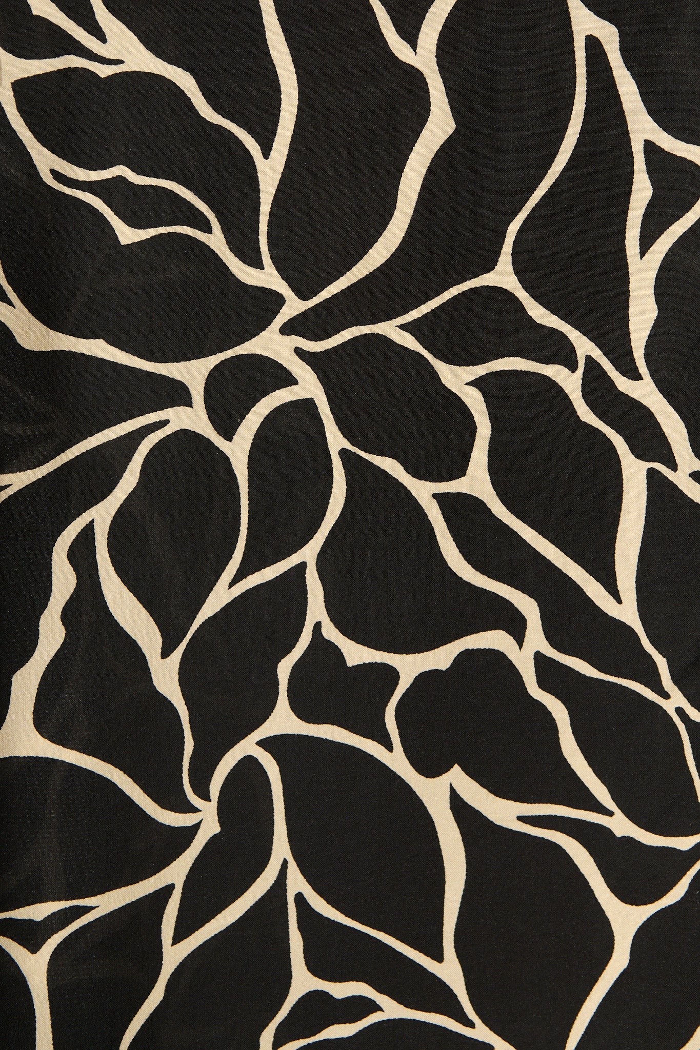 Think About It Maxi Shirt Dress in Black Geometric Print