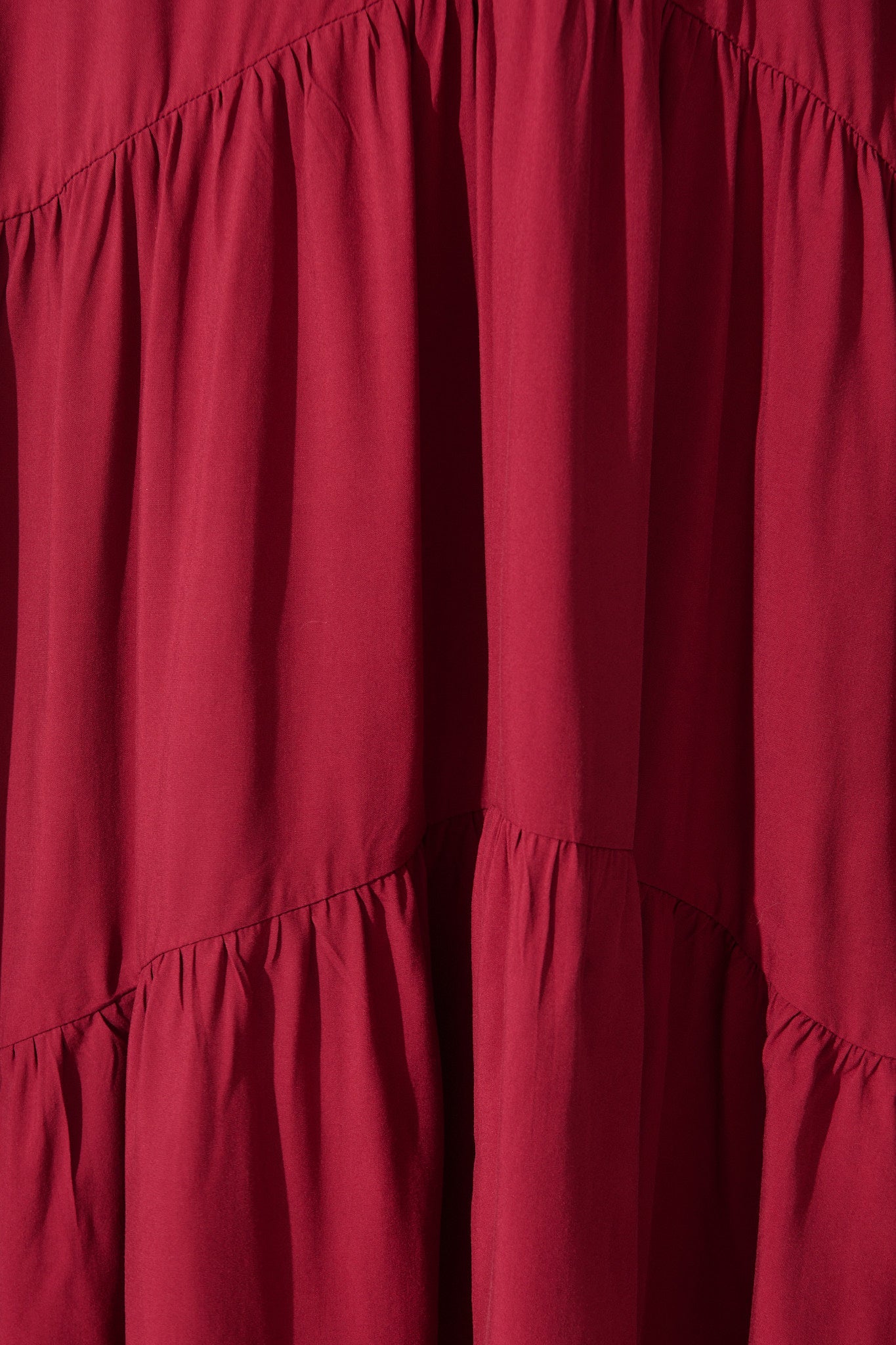 Zena Midi Dress in Wine