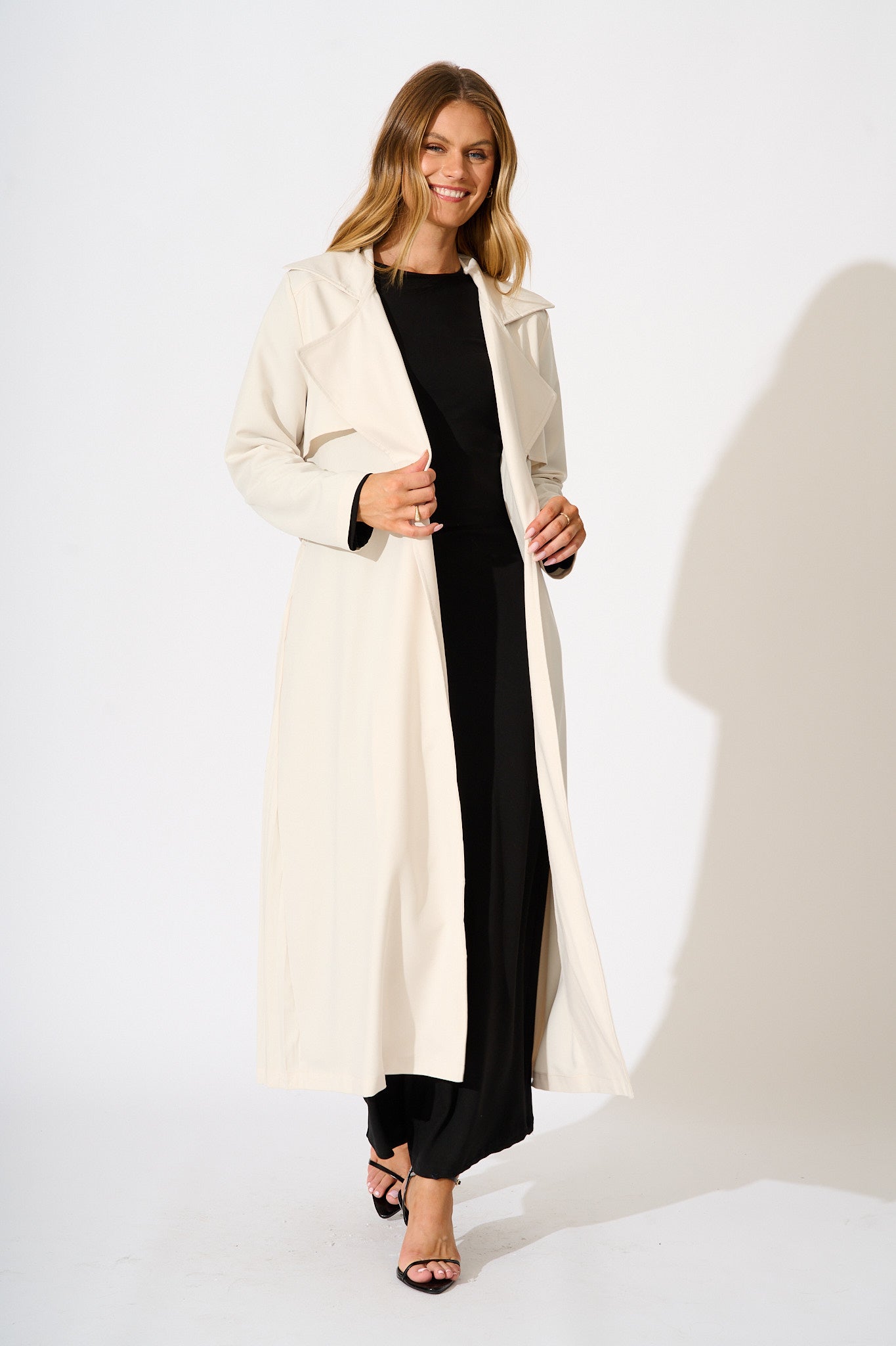 Captivating Trench Coat in Beige