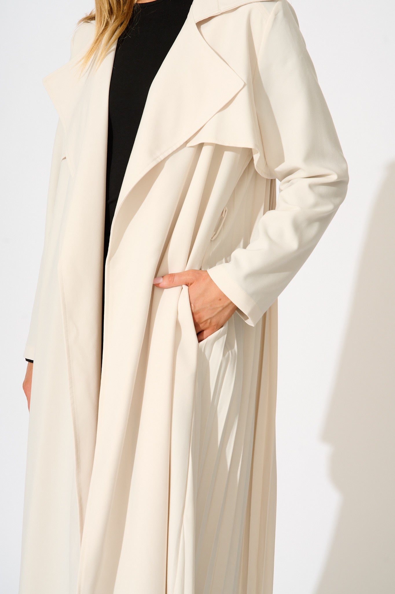 Captivating Trench Coat in Beige