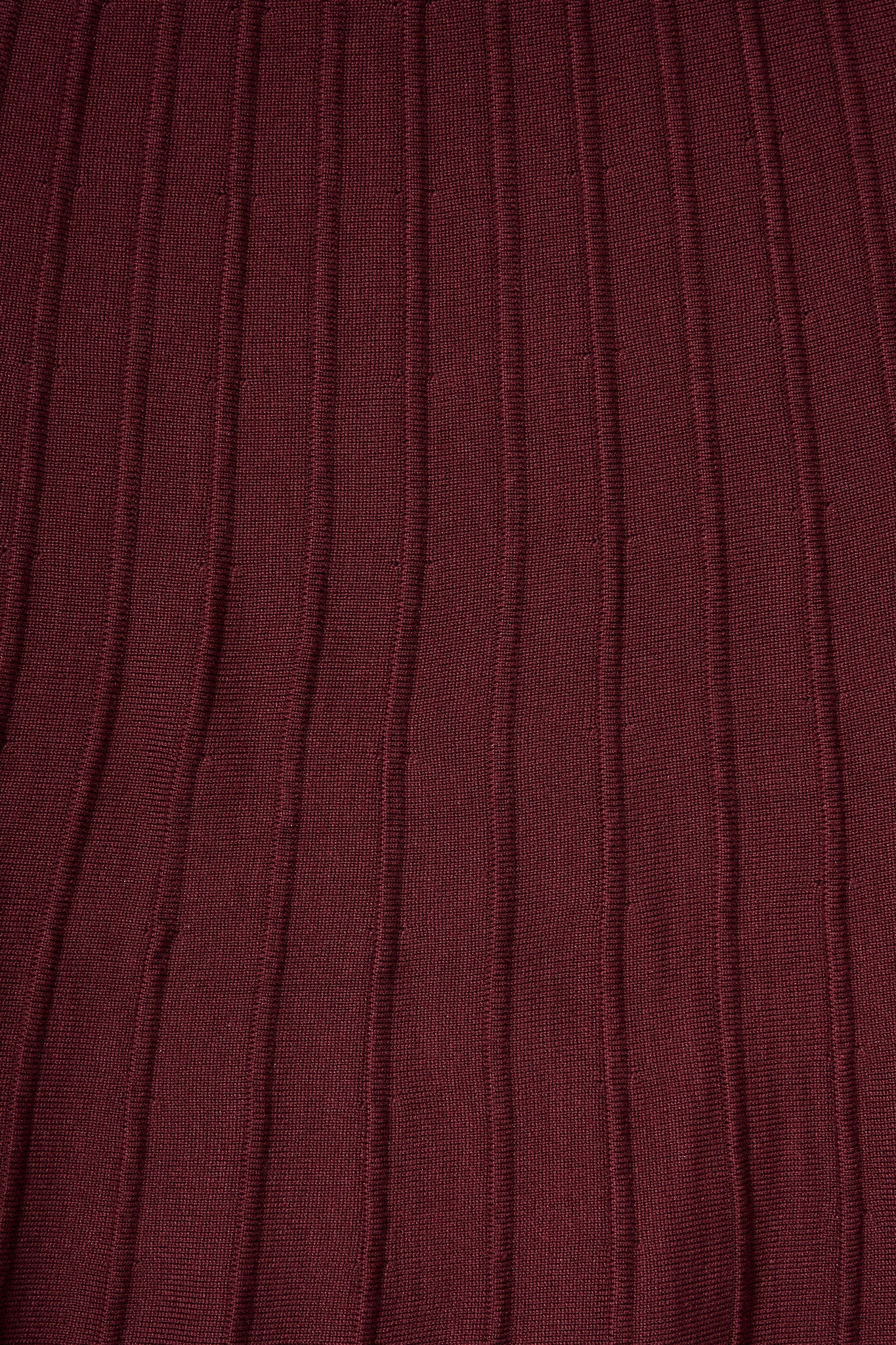 Selma Midi Knit Dress in Wine