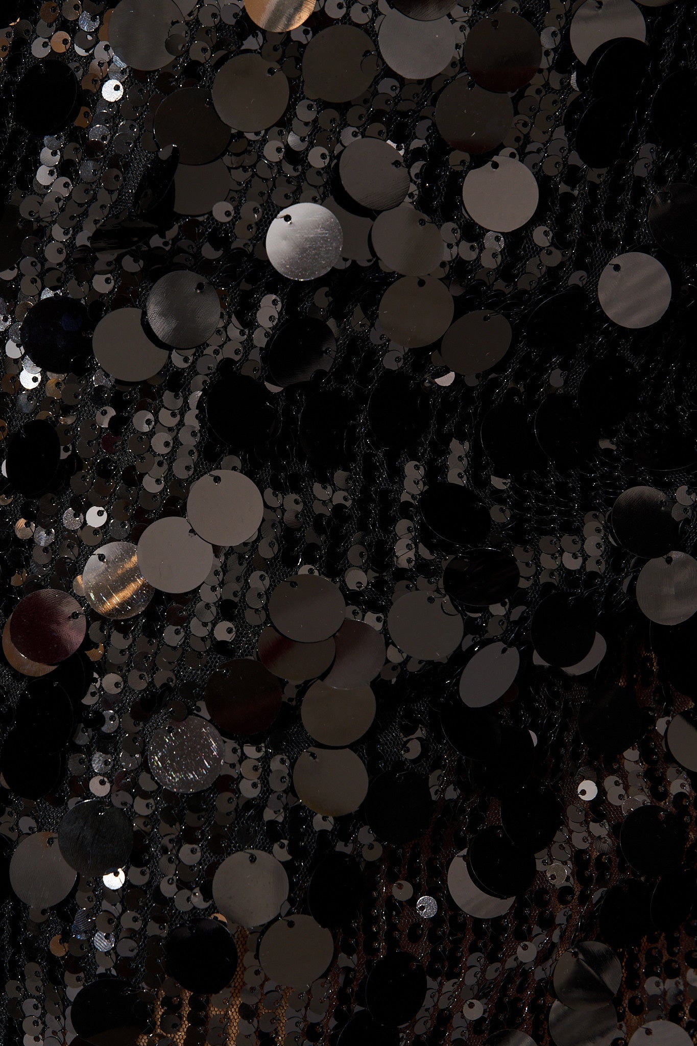 After Party Dress in Black Sequin