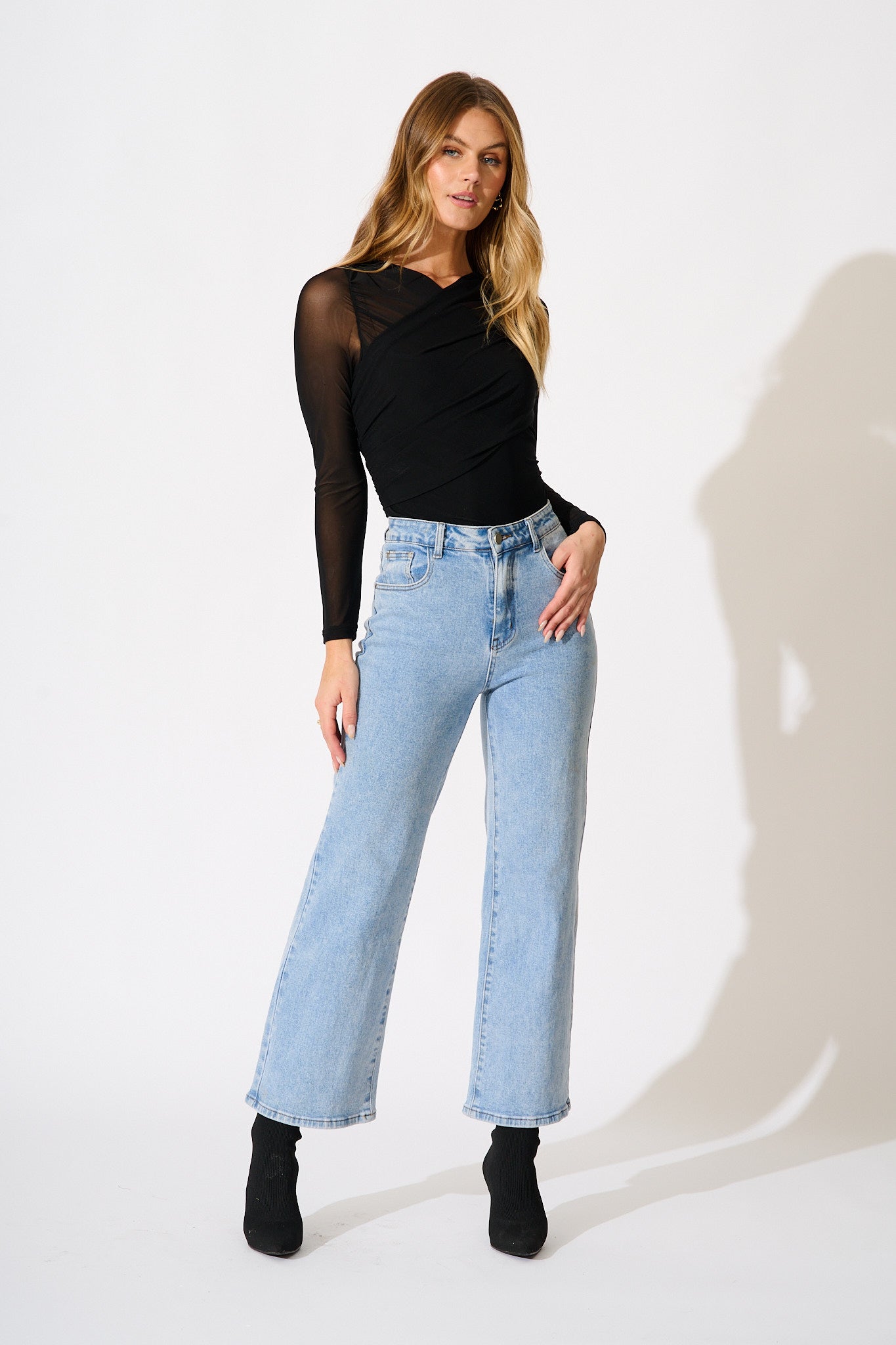 Maybe Tomorrow Top in Black