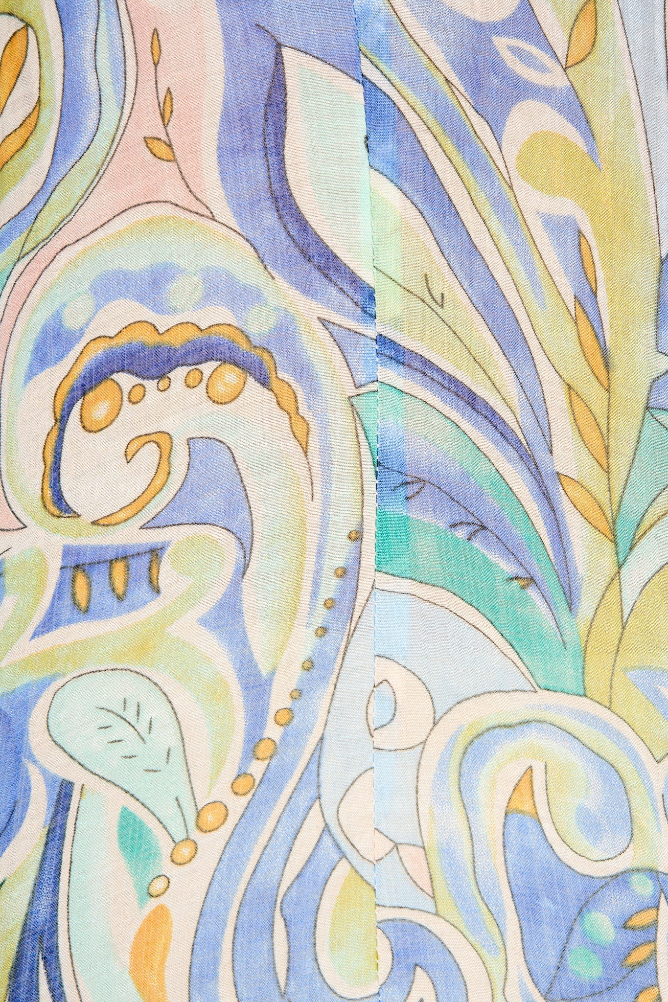 Dahlia Shirt in Blue Multi Print