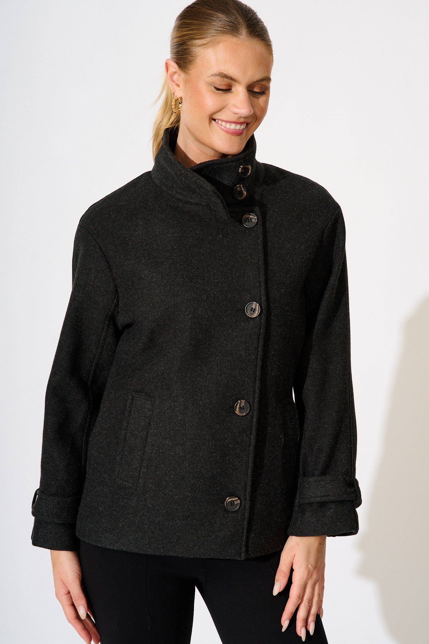 Tamara Coat in Black