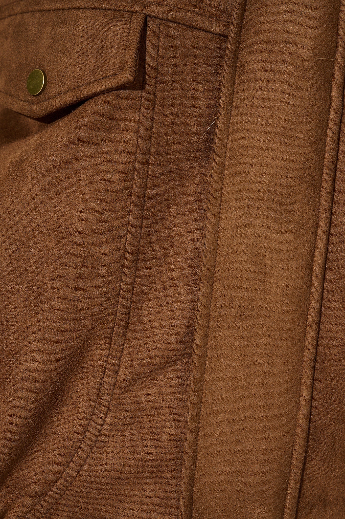 Laney Jacket in Tan Suedette