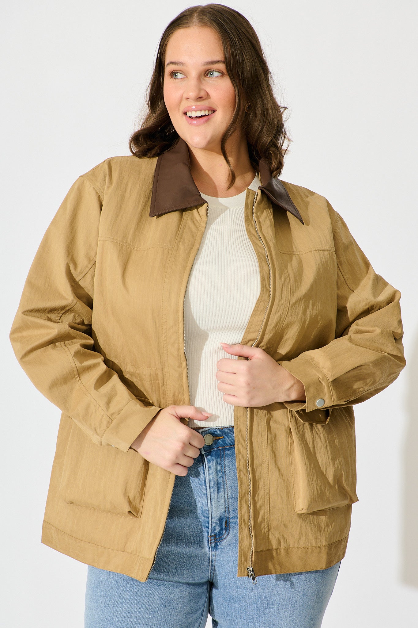 Kensington Jacket in Camel