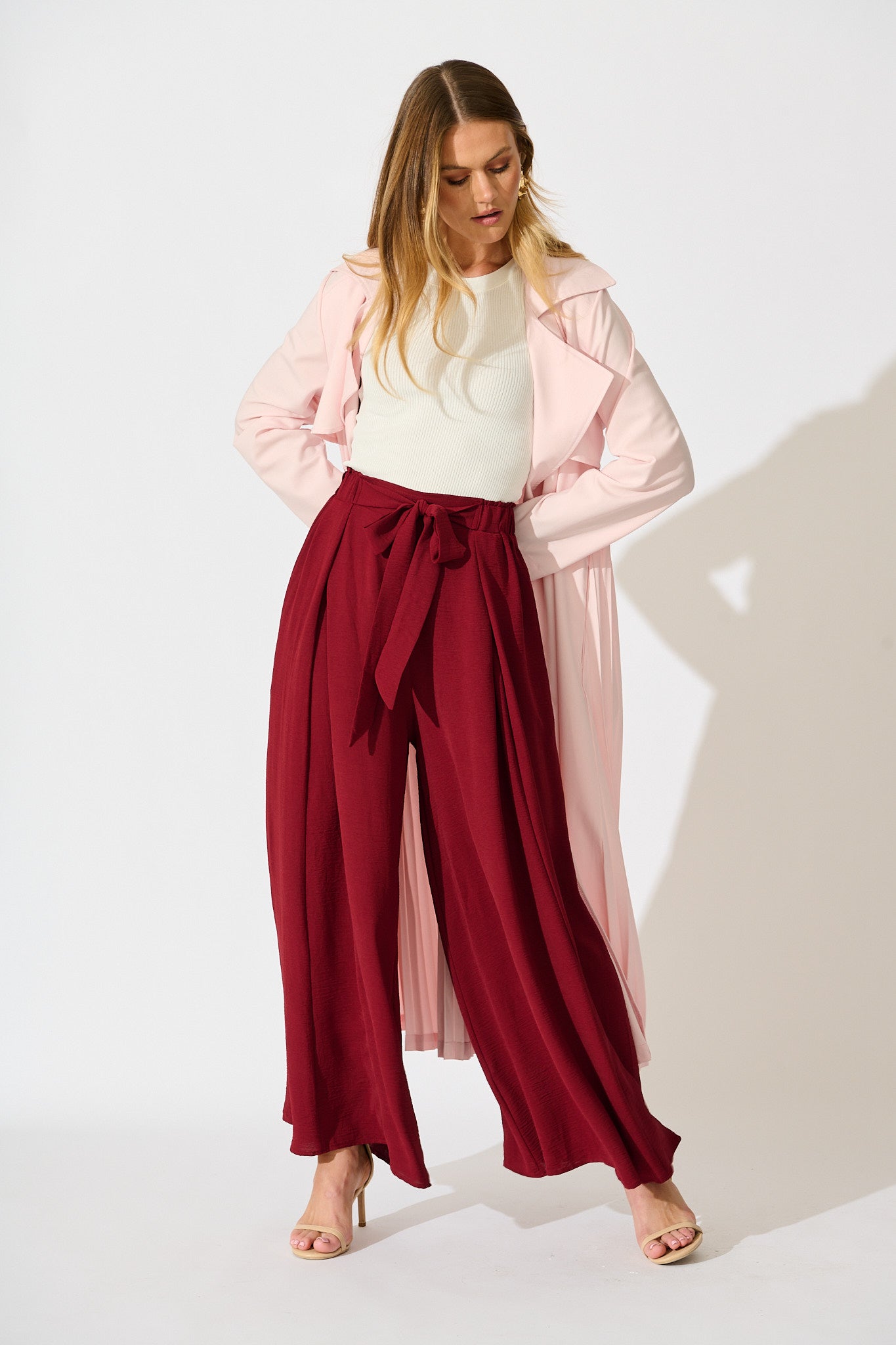 Page Pants in Wine