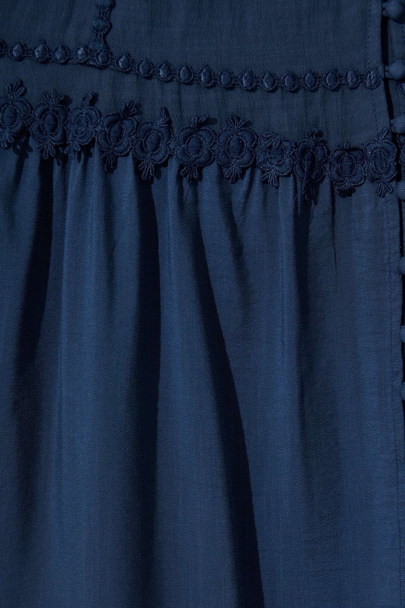 Yasmina Midi Dress in Navy