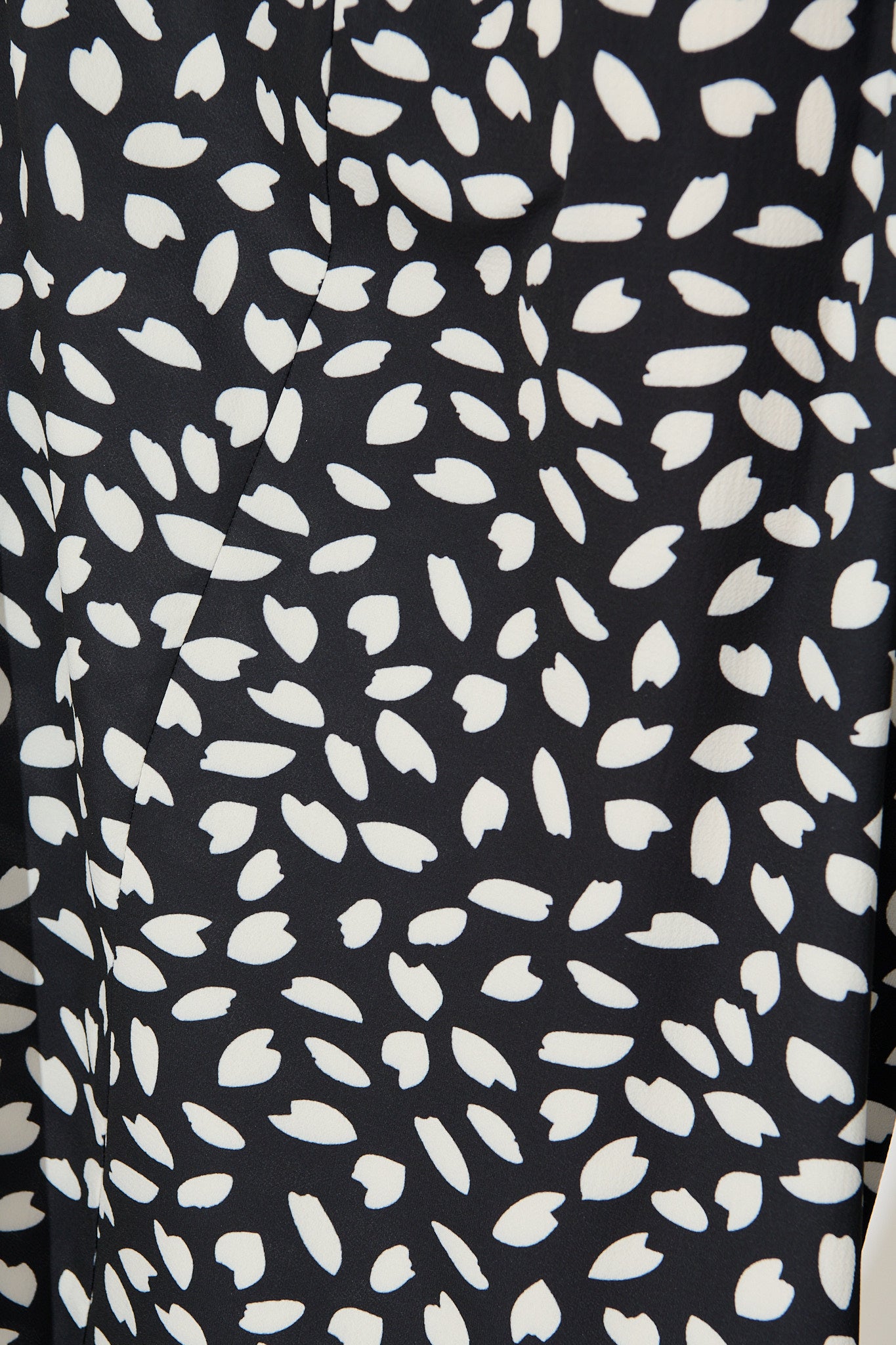 Page Pants in Black and White Leaf