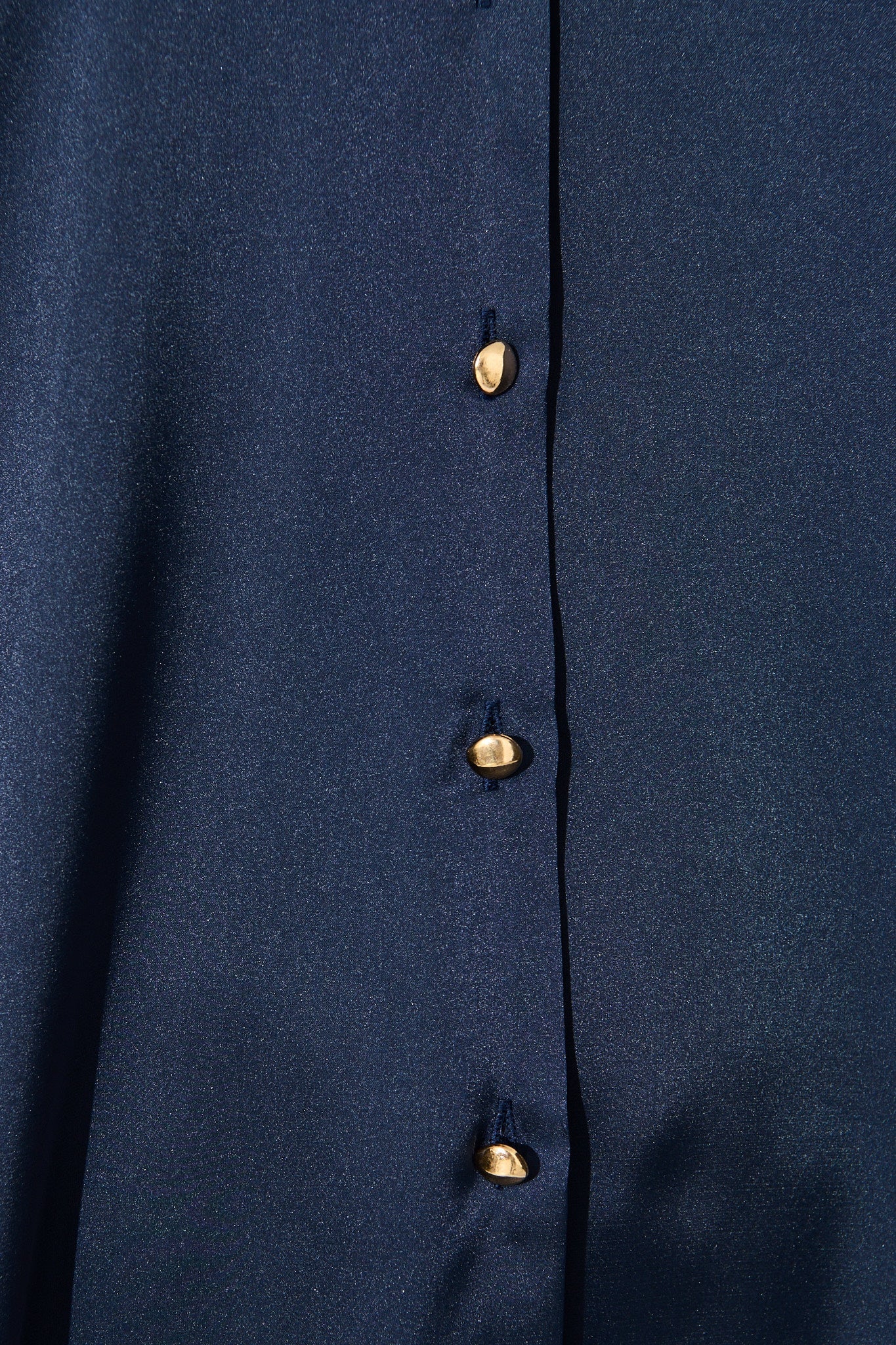 Retroshine Shirt in Navy Satin