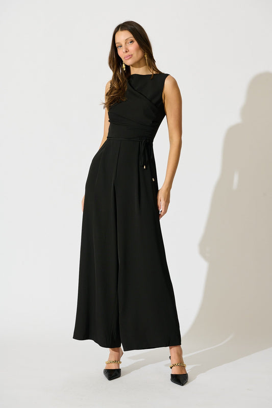 Studio Mode Jumpsuit in Black