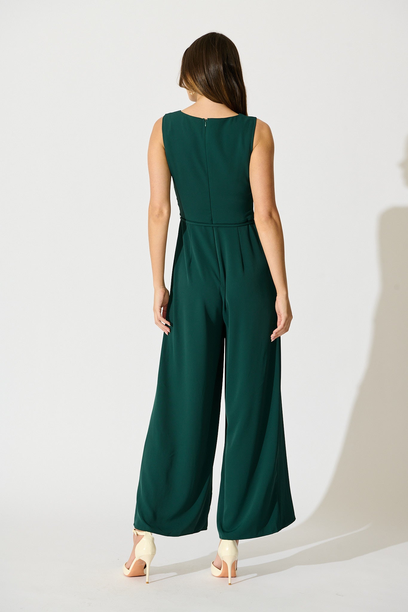 PRE ORDER Studio Mode Jumpsuit in Emerald