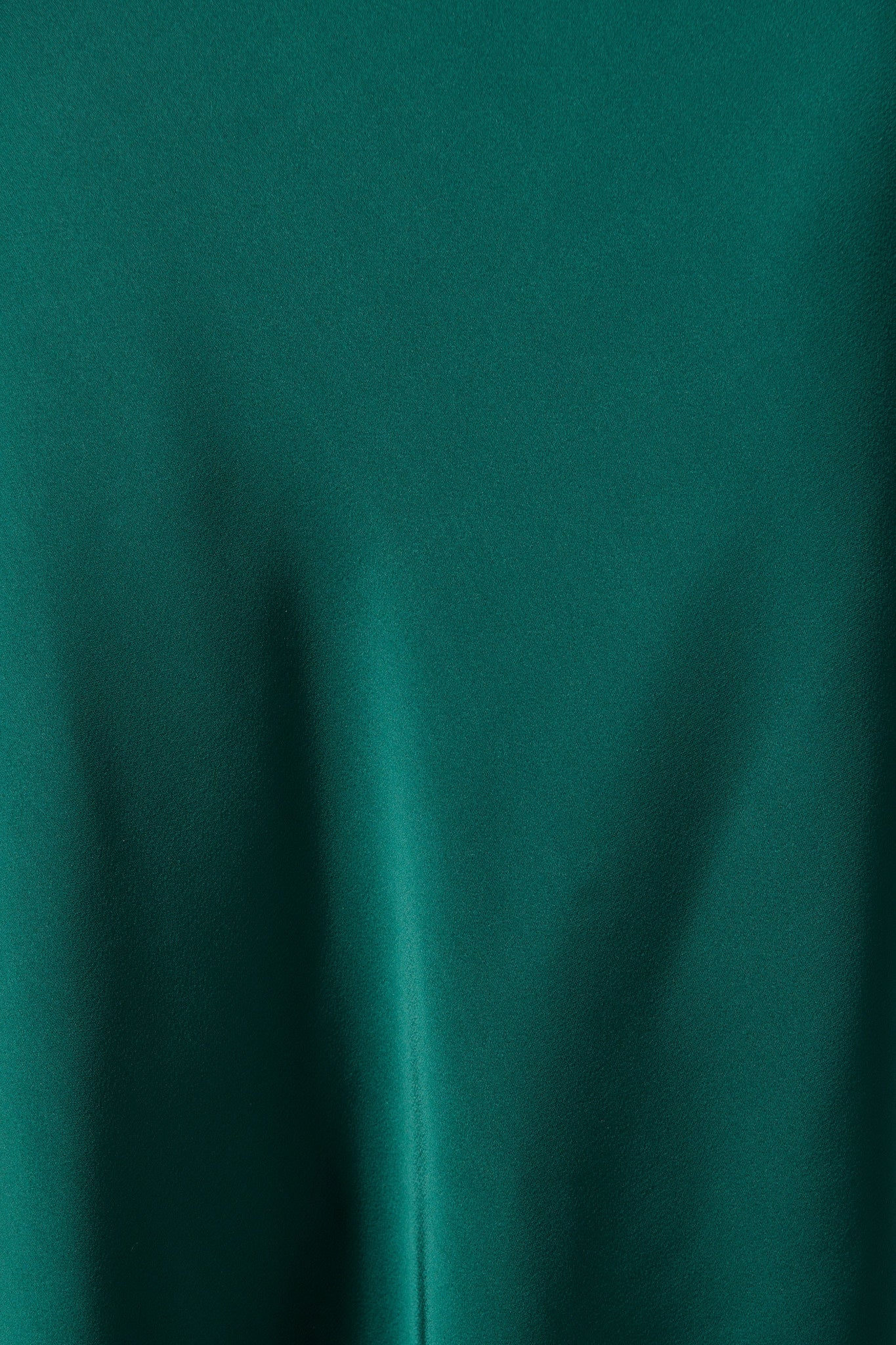 Vision of Love Midi Dress in Emerald Satin