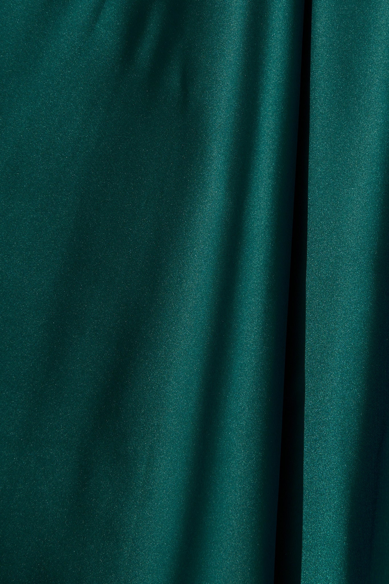 Helsinki Dress In Emerald Green Satin