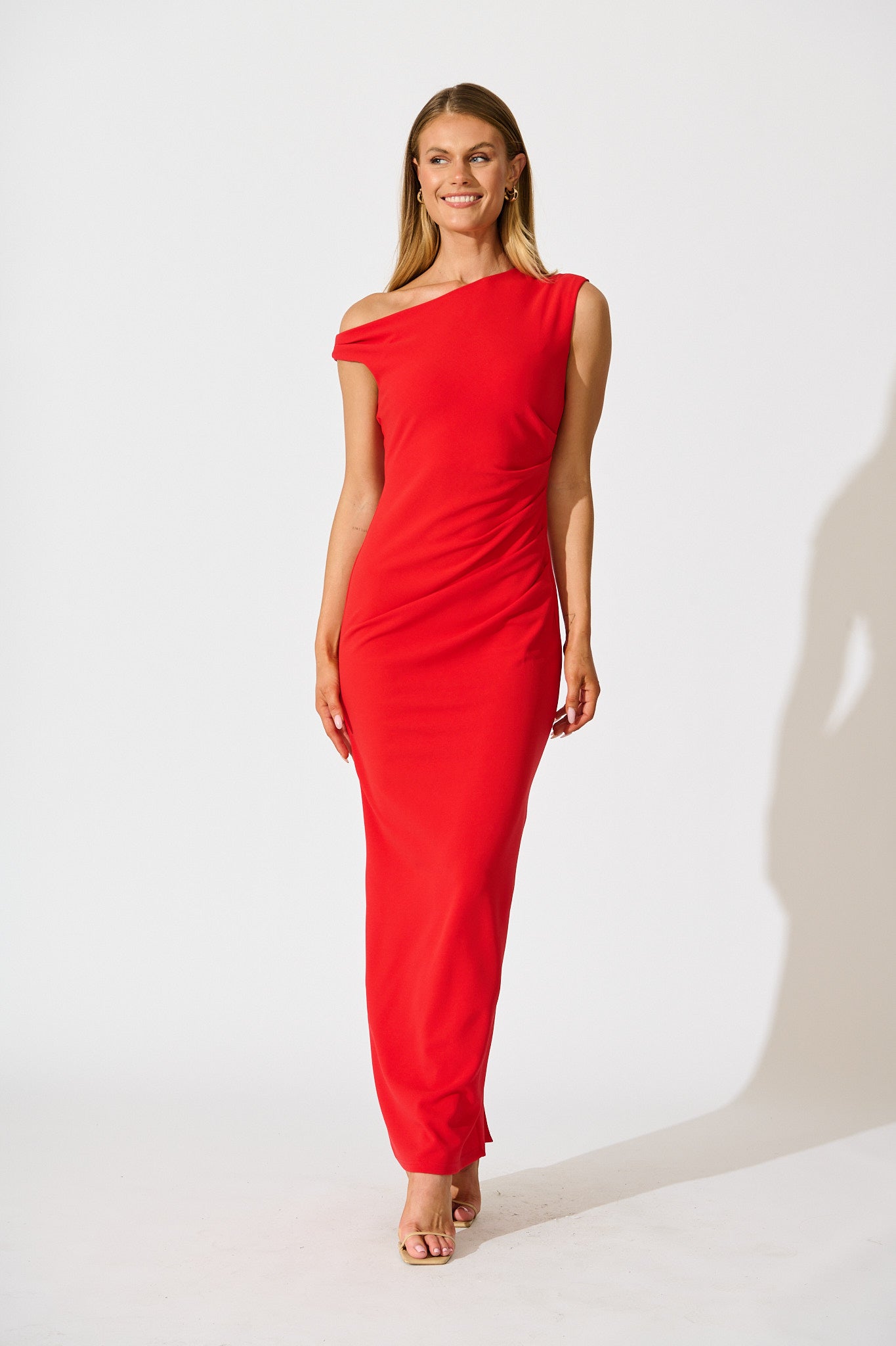 Belladonna Maxi Dress In Red