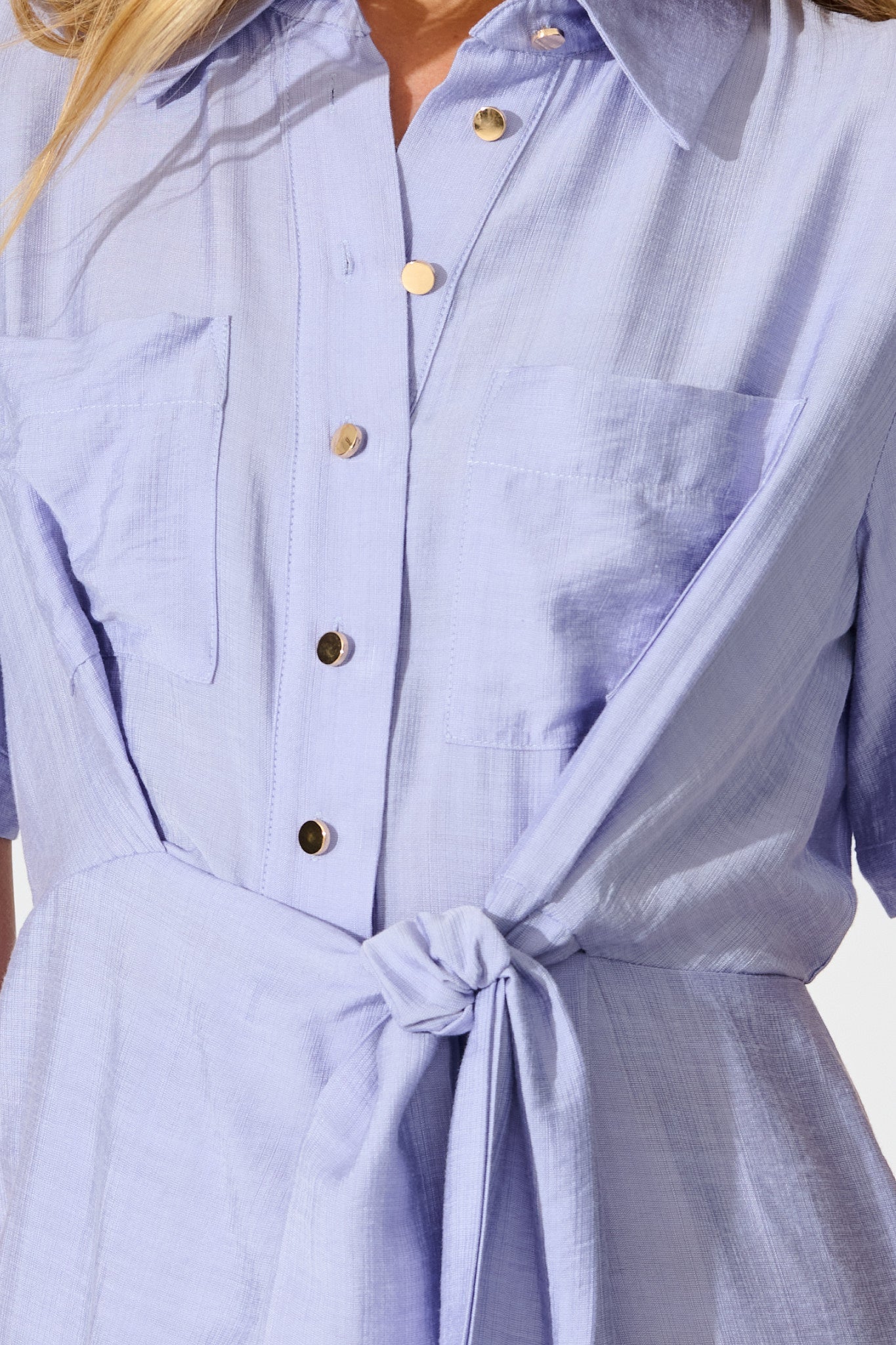 Isadora Midi Dress in Lilac