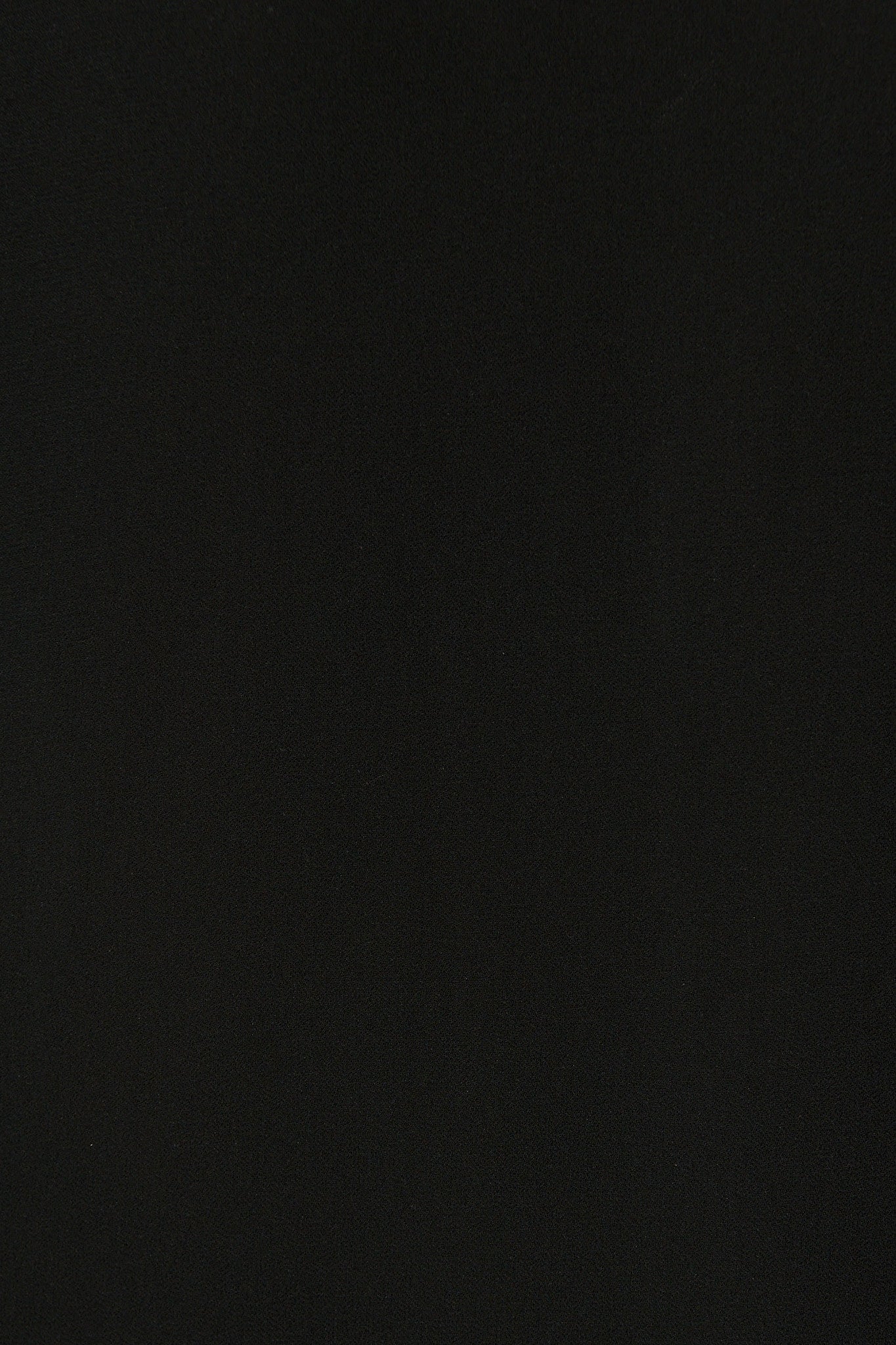 Refined Rhythm Top in Black Chiffon