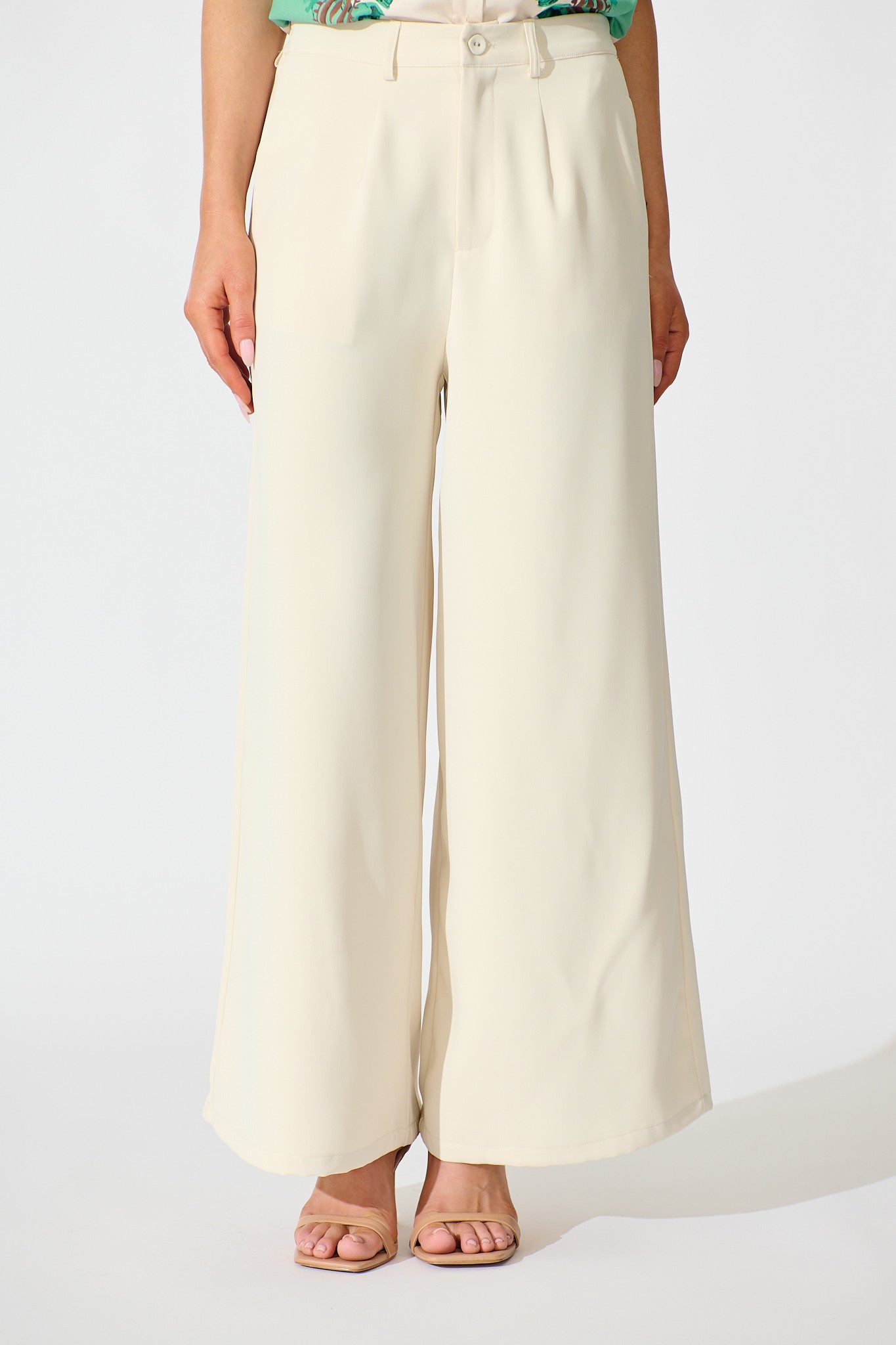Rosalinda Pant in Cream