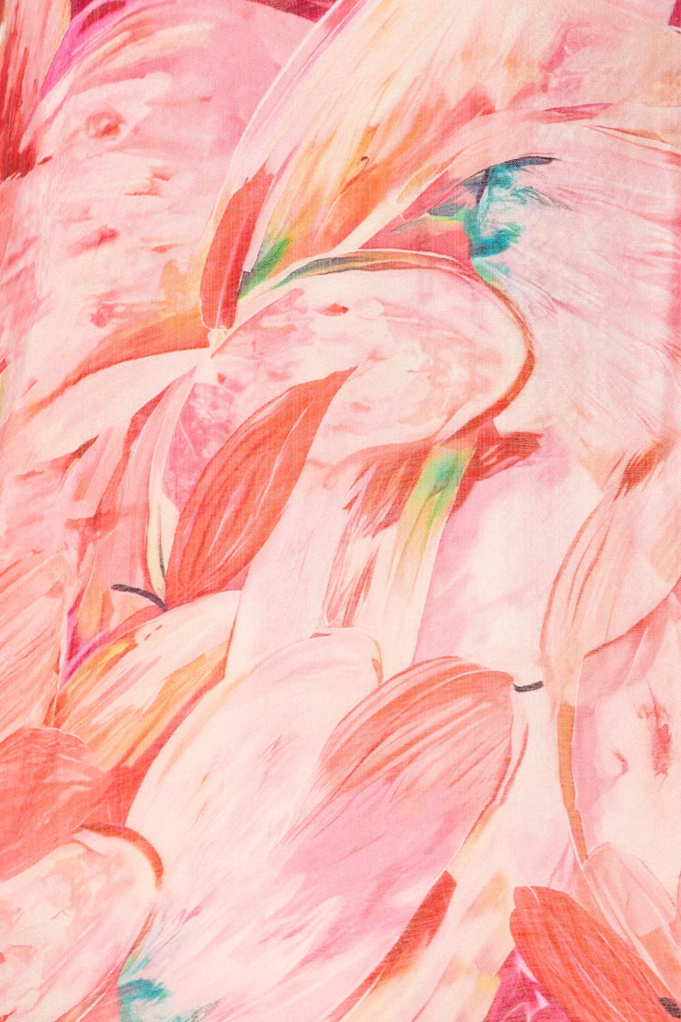 Aeryn Shirt in Pink Watercolour Print