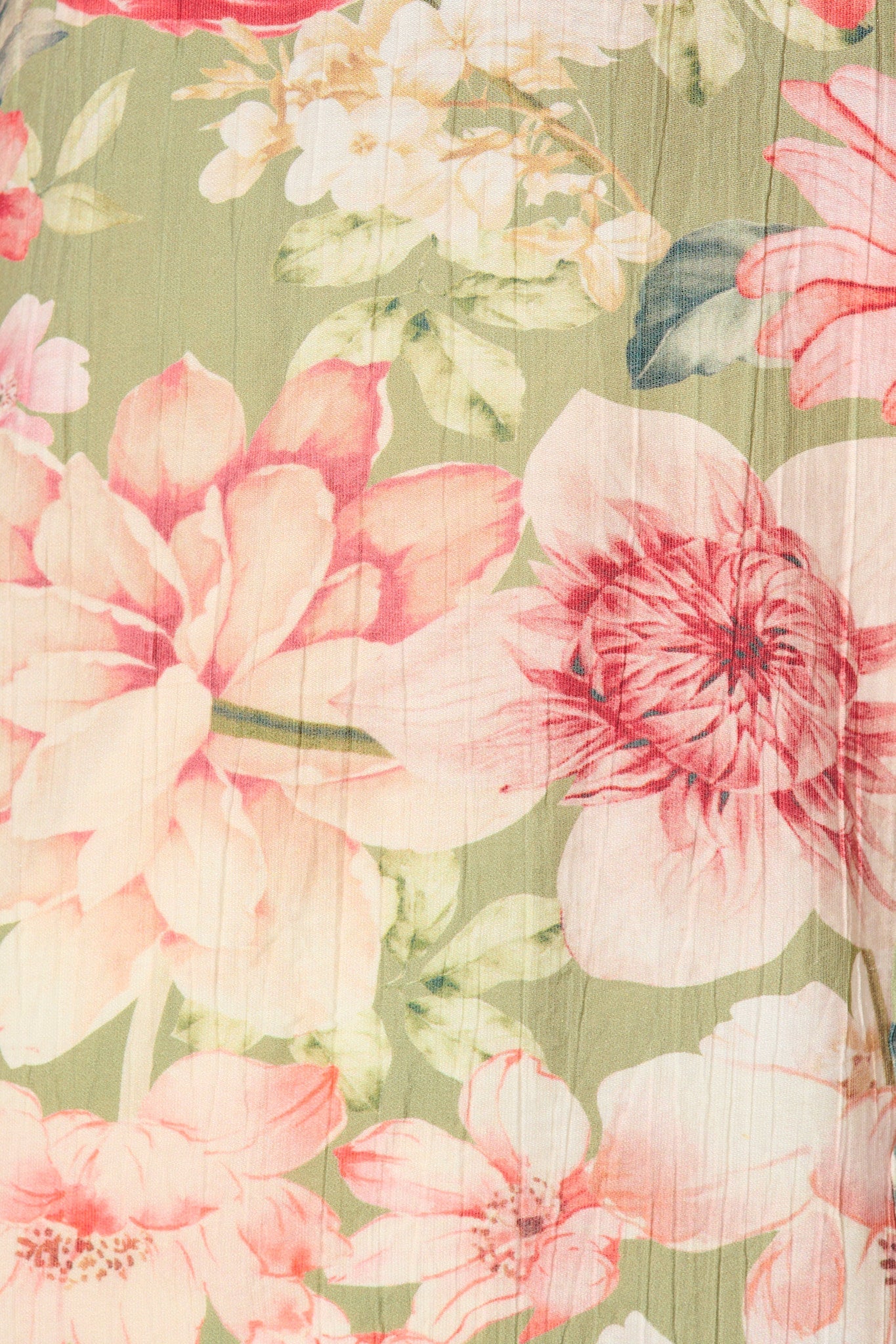 Orchard in Bloom Top in Sage with Blush Floral