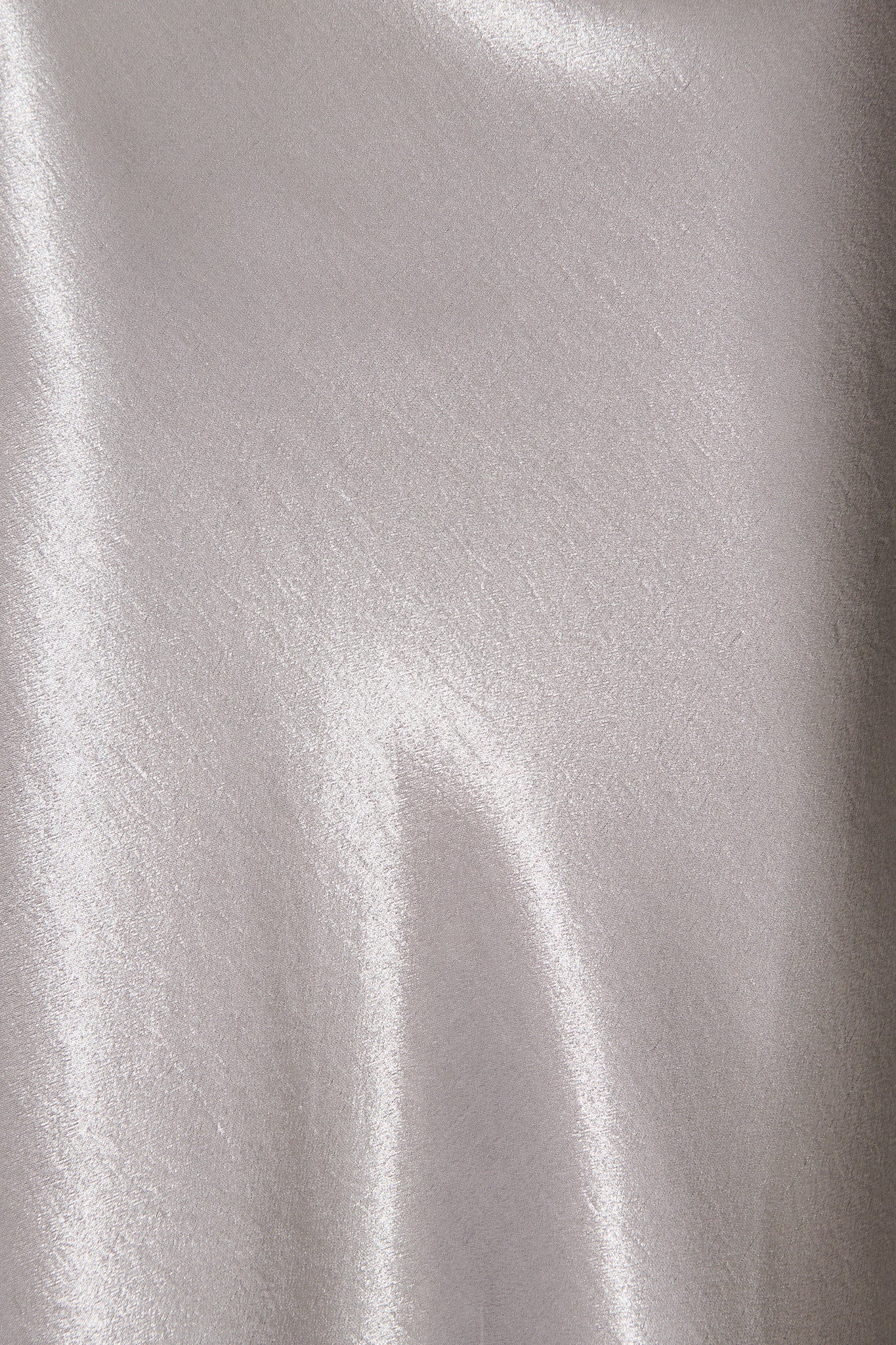 Satin Poise Midi Skirt in Grey